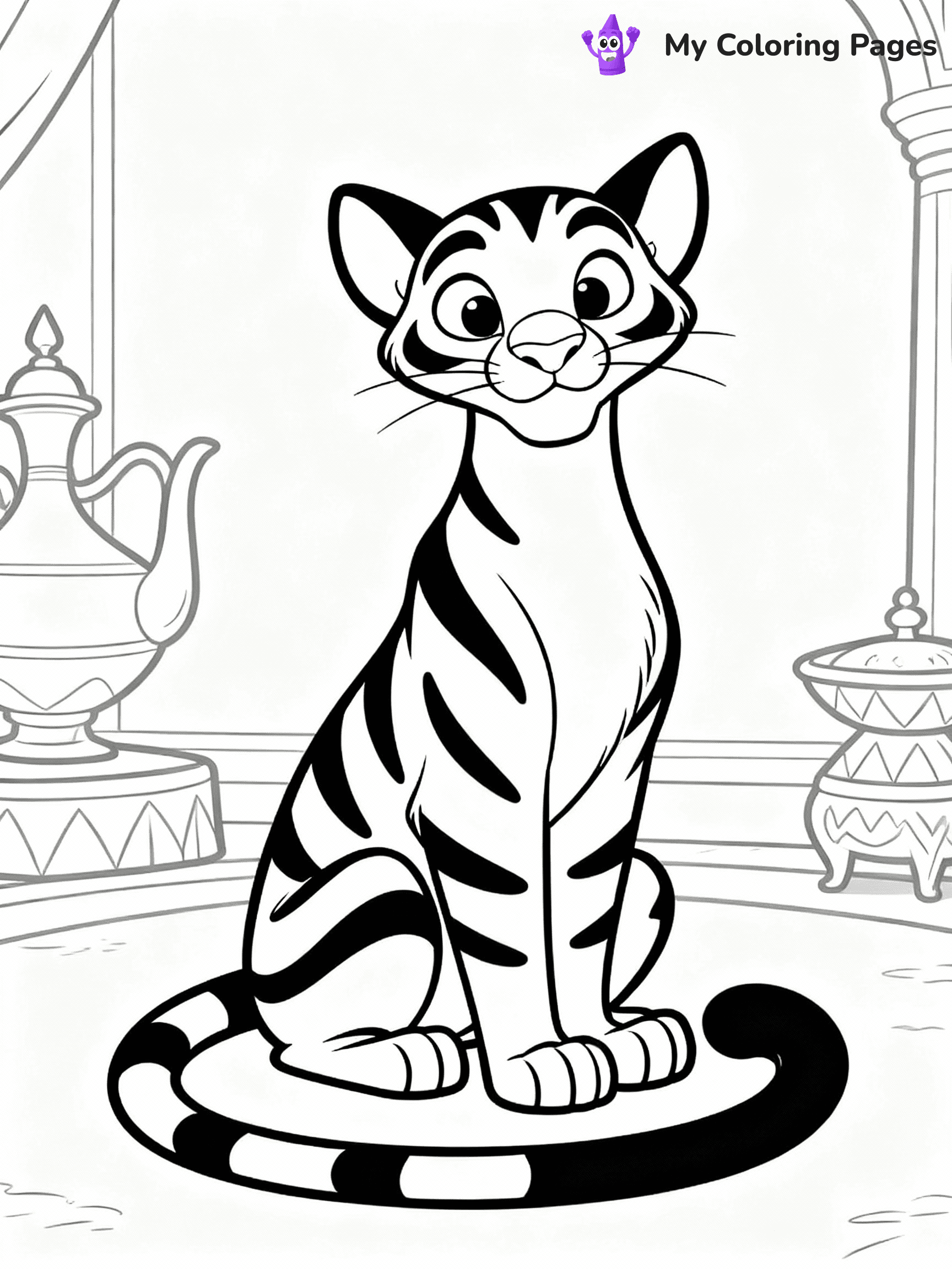 Jasmine Coloring Pages - 34