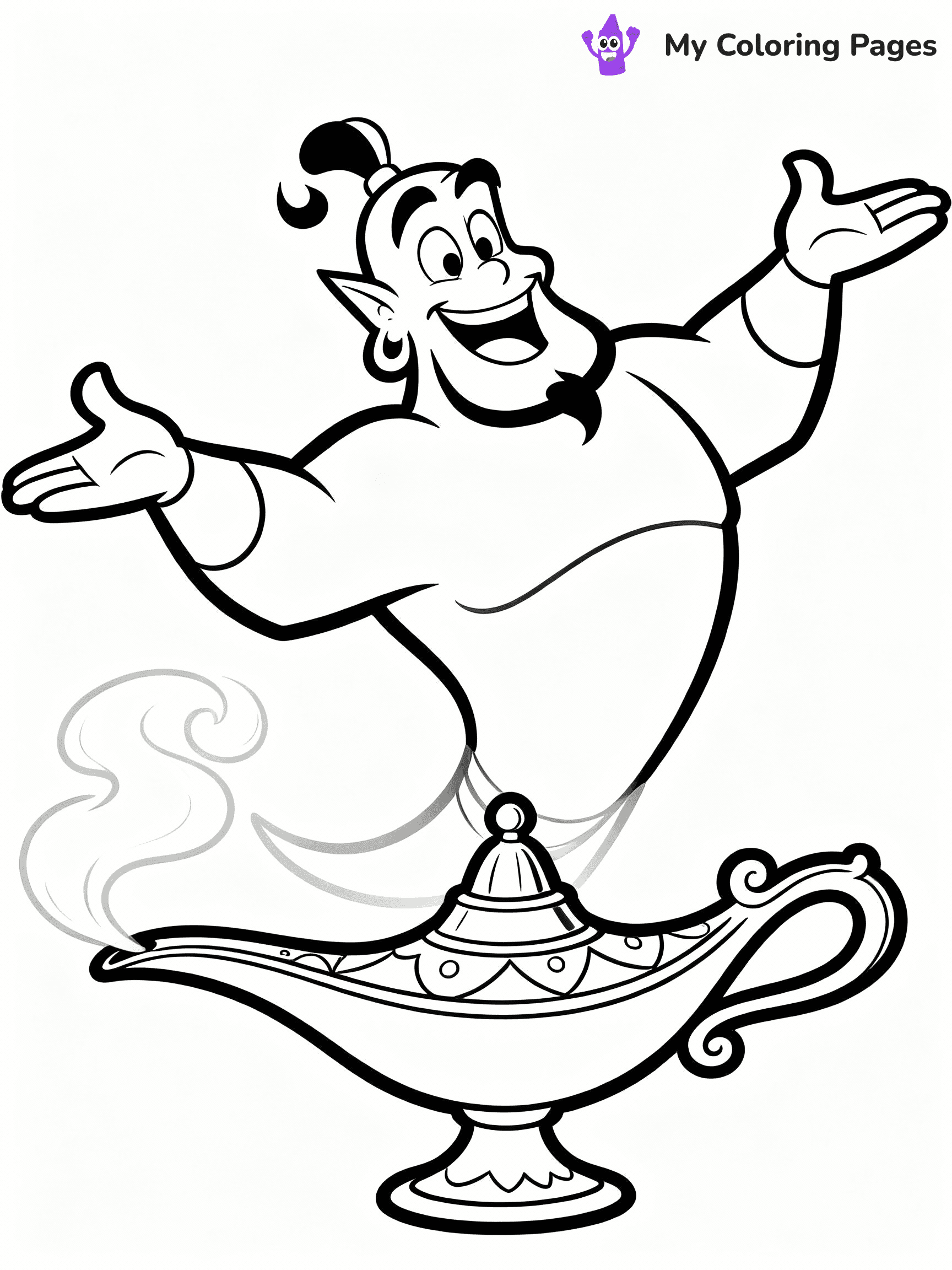 Jasmine Coloring Pages - 31