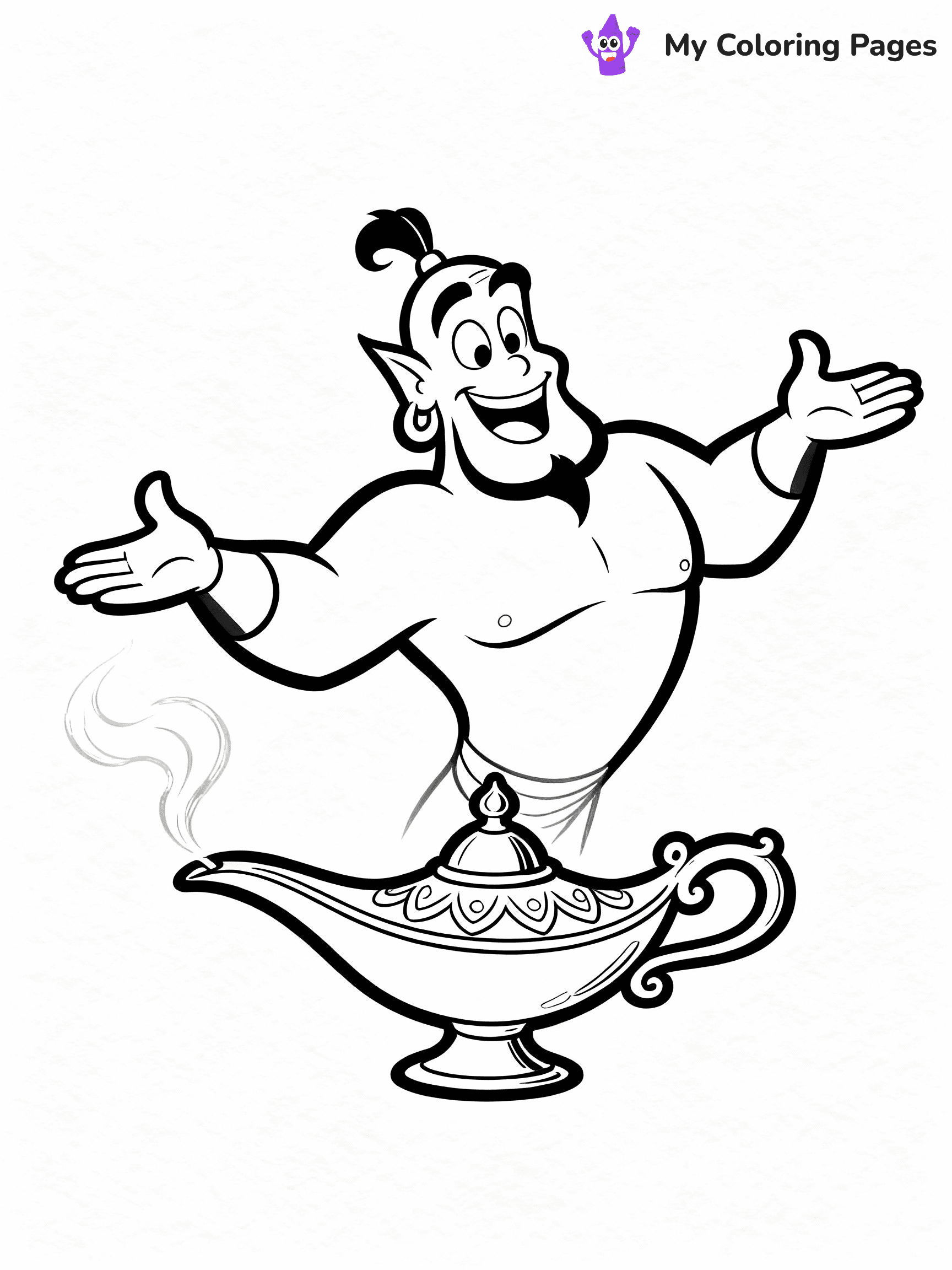 Jasmine Coloring Pages - 28
