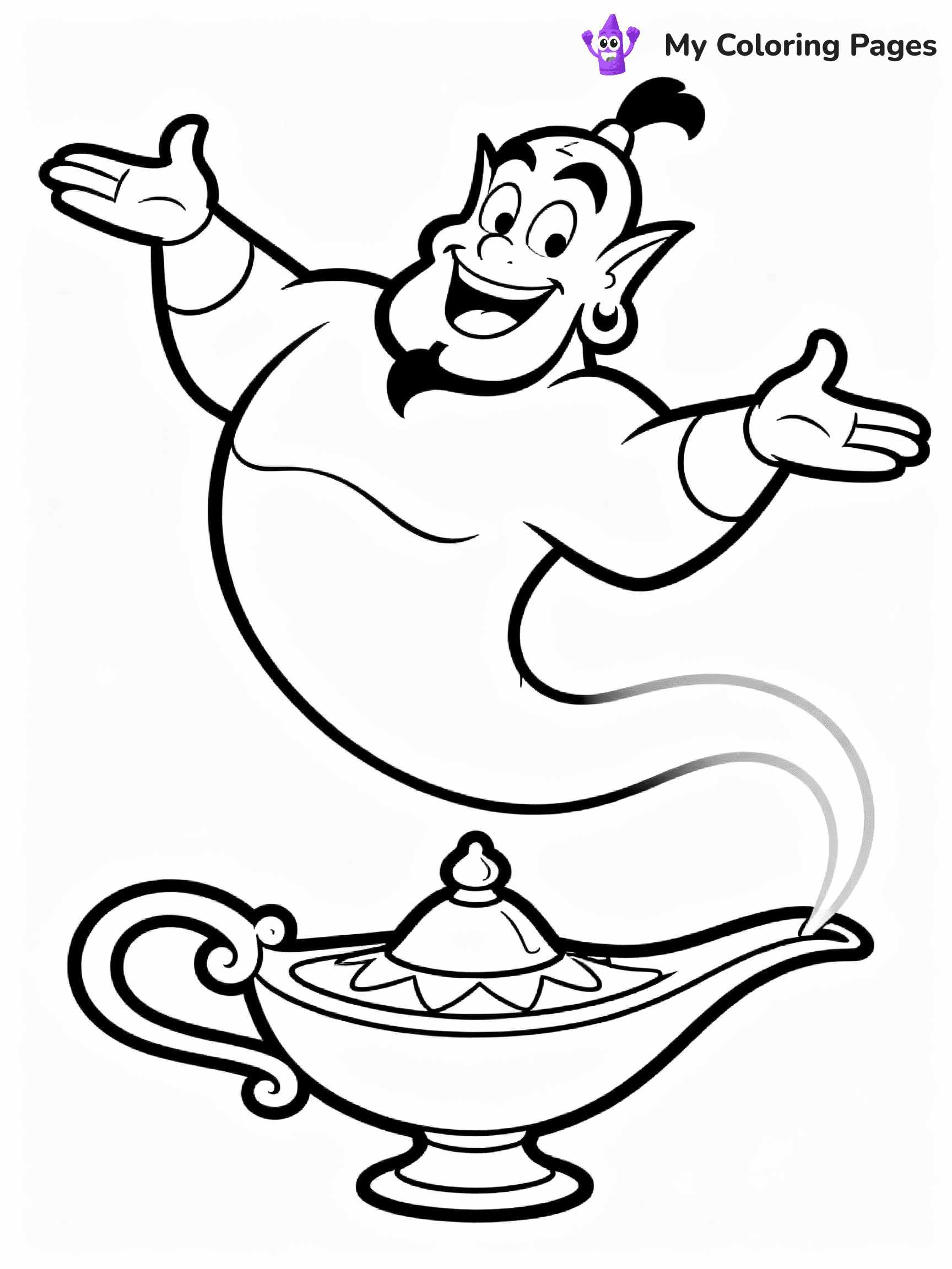 Jasmine Coloring Pages - 26