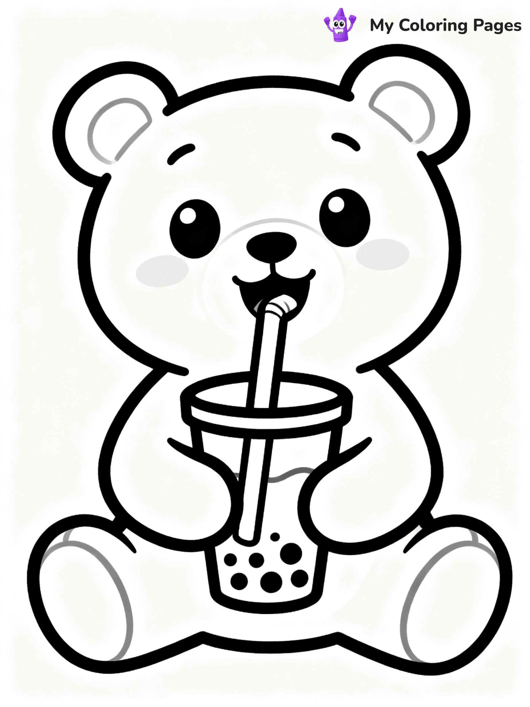 Kawaii Coloring Pages - 53