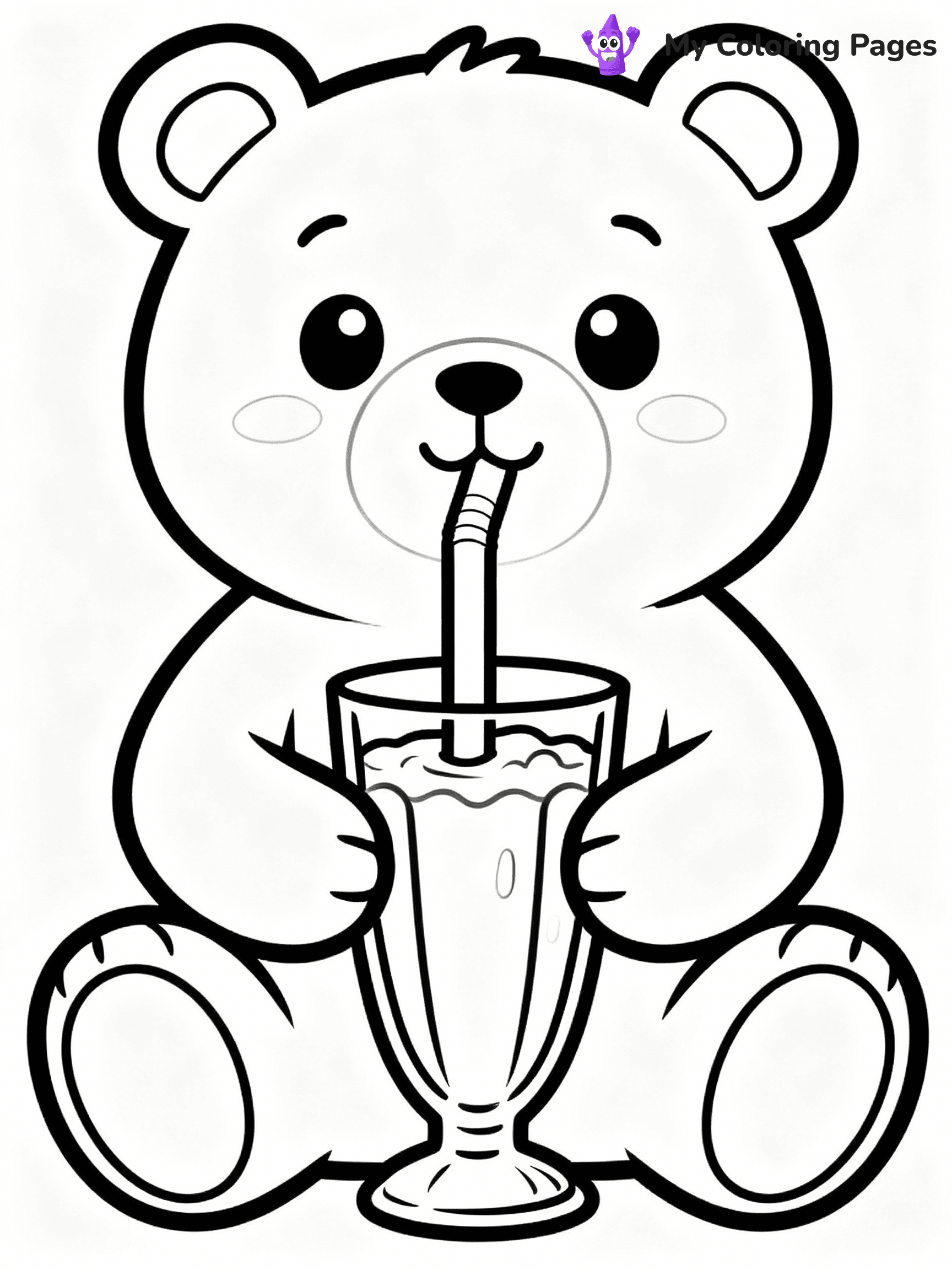 Kawaii Coloring Pages - 52