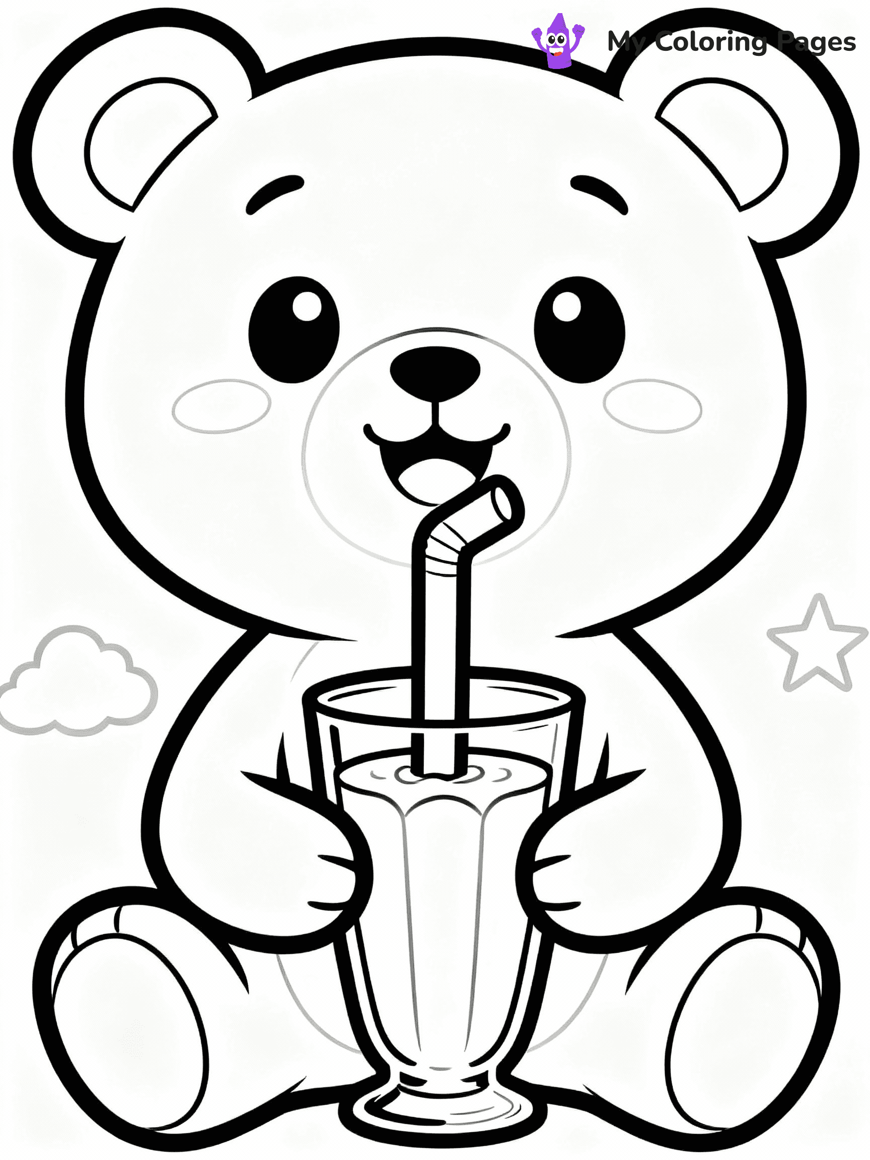 Kawaii Coloring Pages - 50