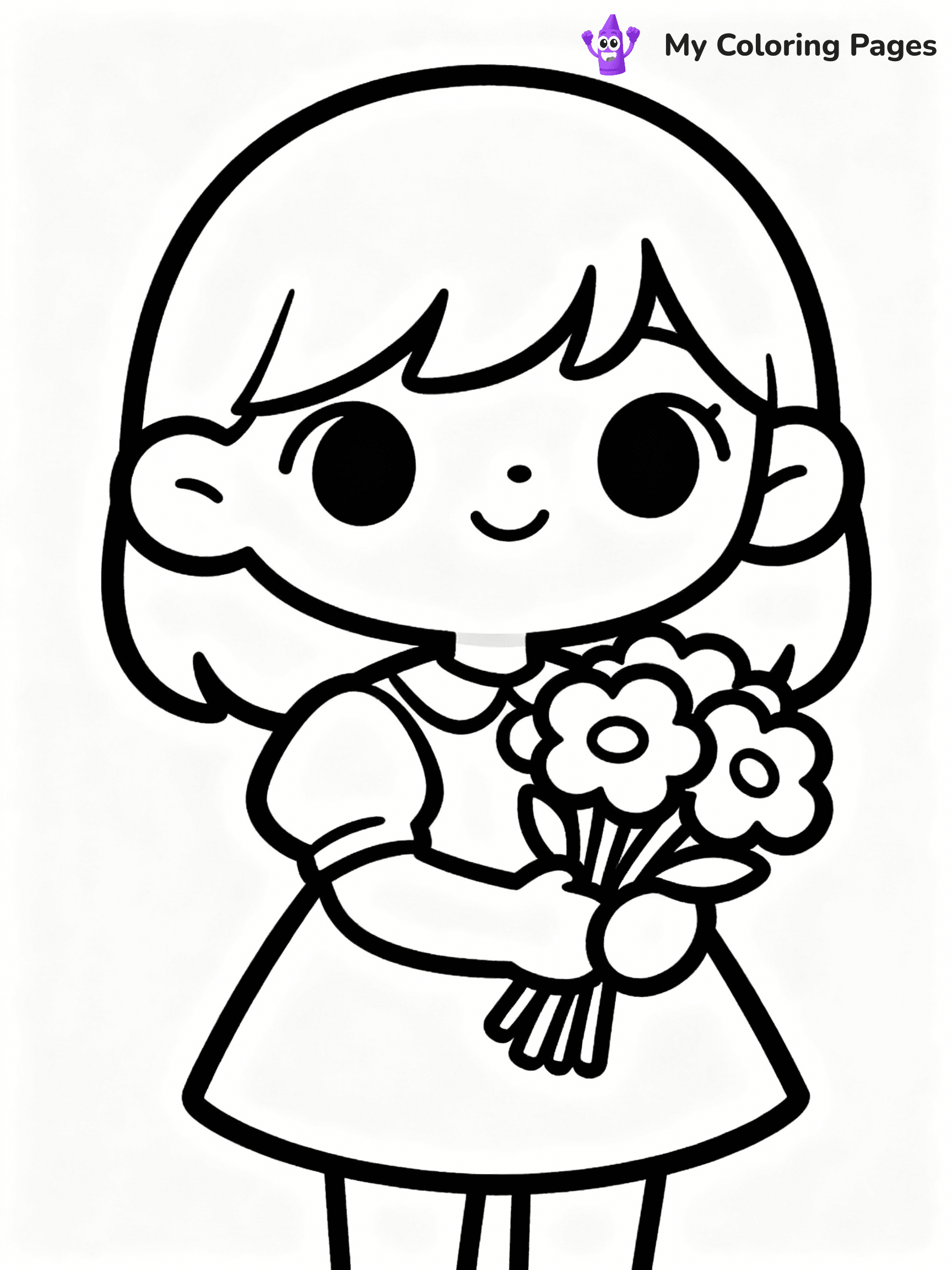 Kawaii Coloring Pages - 48