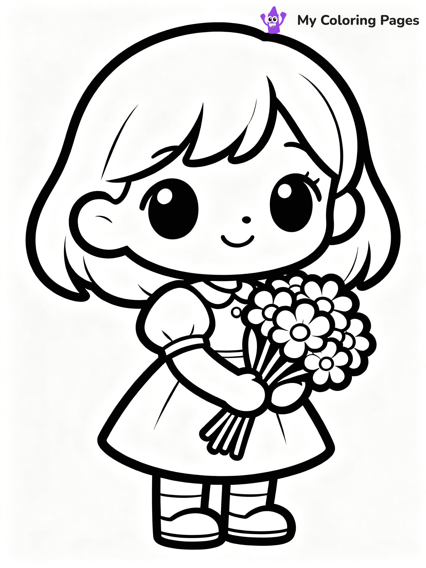 Kawaii Coloring Pages - 47