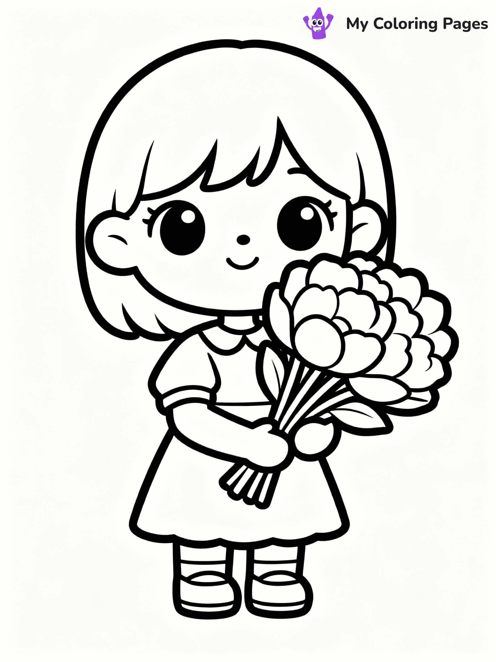 Kawaii Coloring Pages - 46