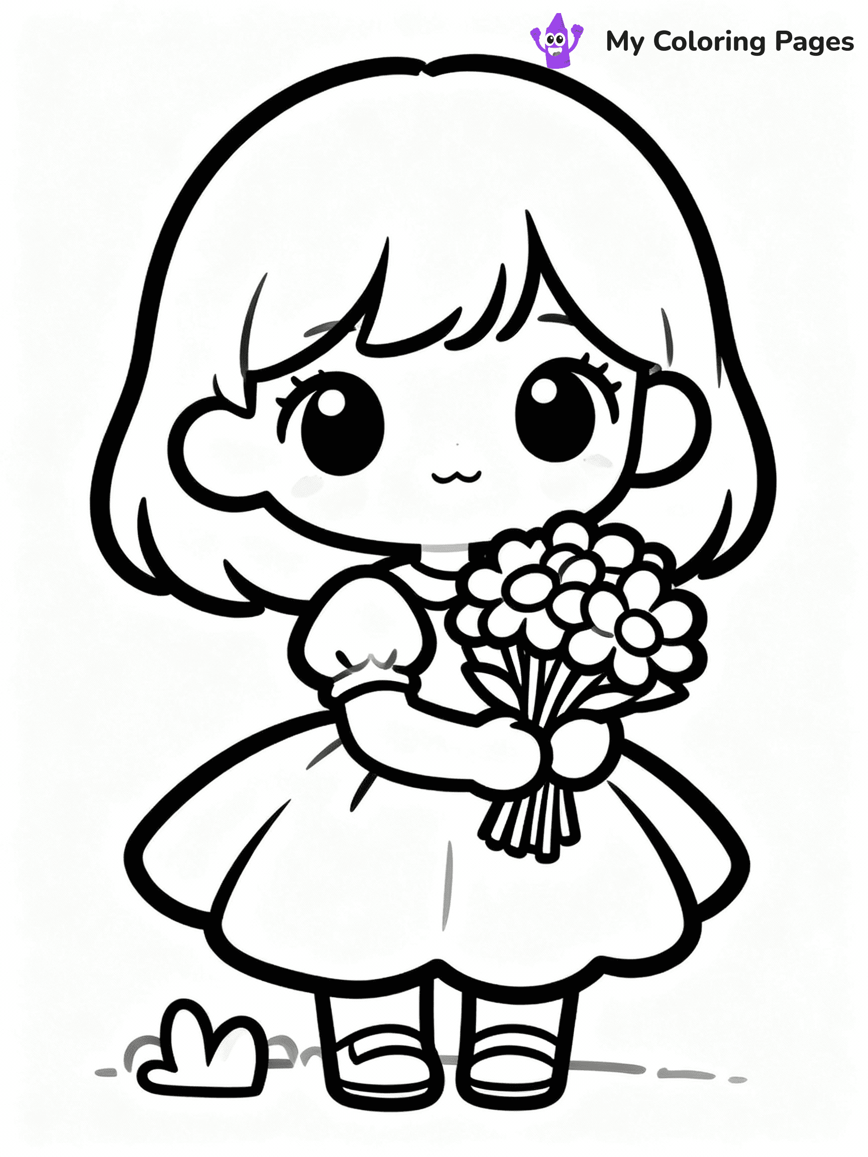 Kawaii Coloring Pages - 45