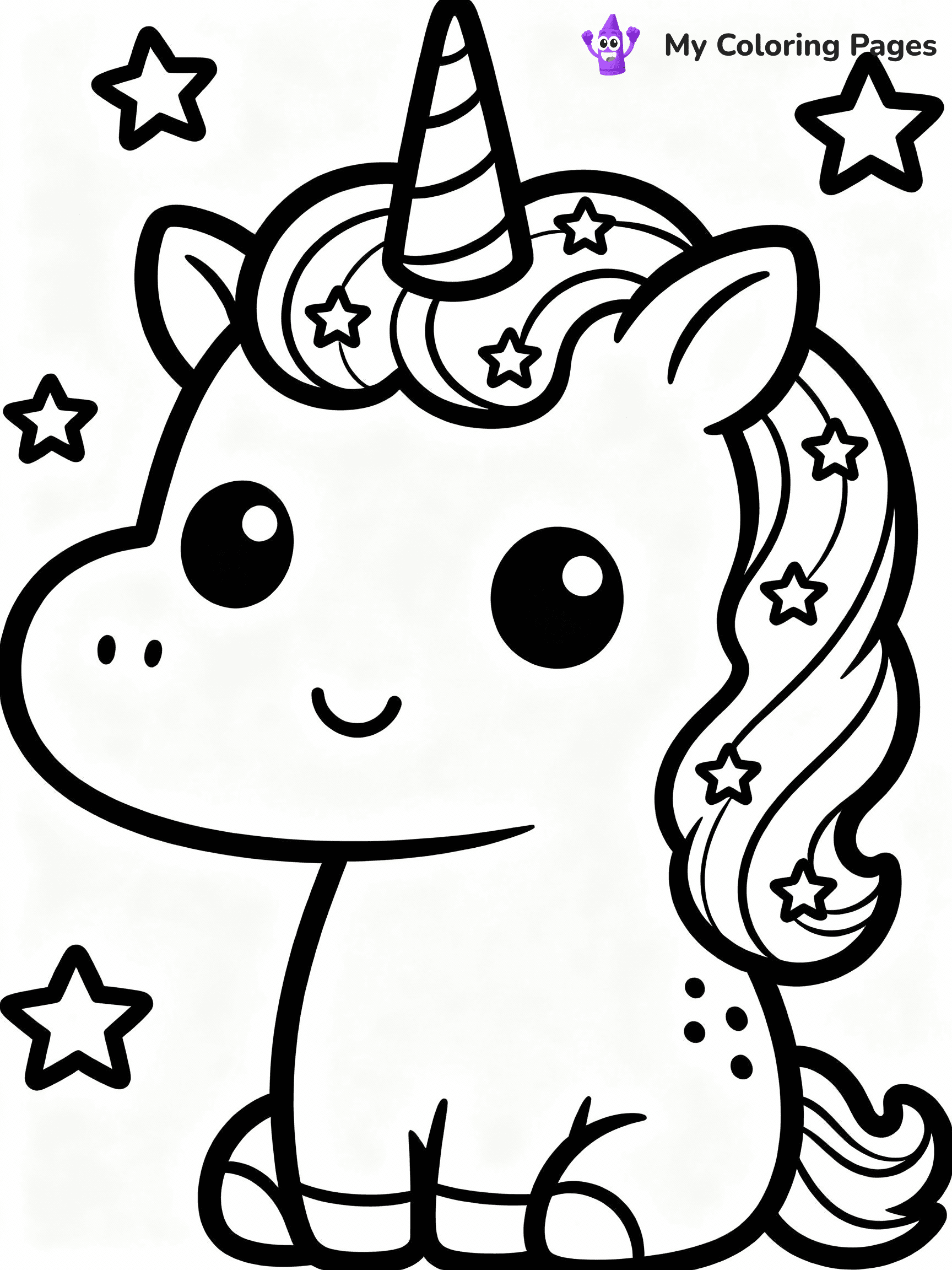 Kawaii Coloring Pages - 42