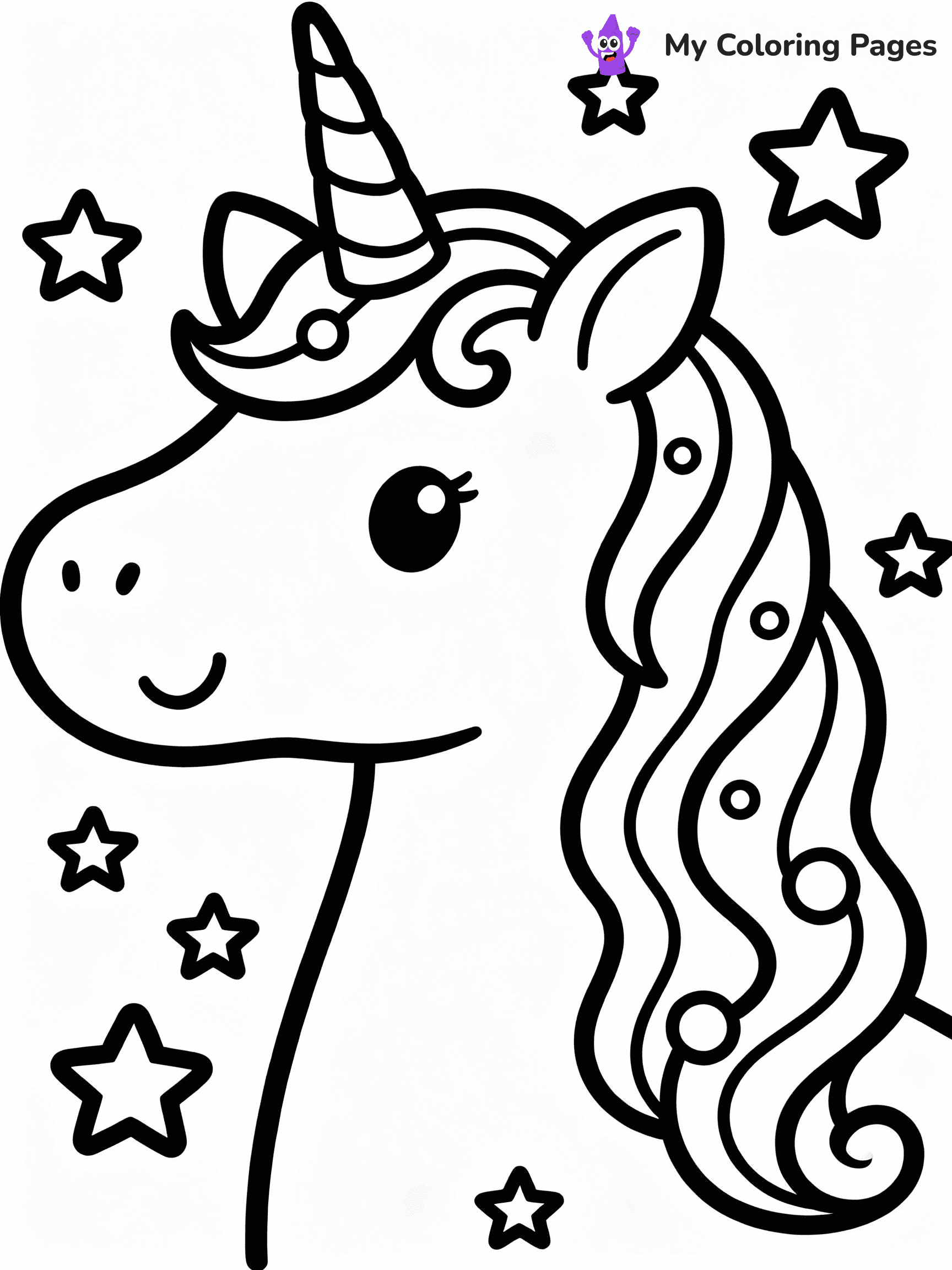 Kawaii Coloring Pages - 41