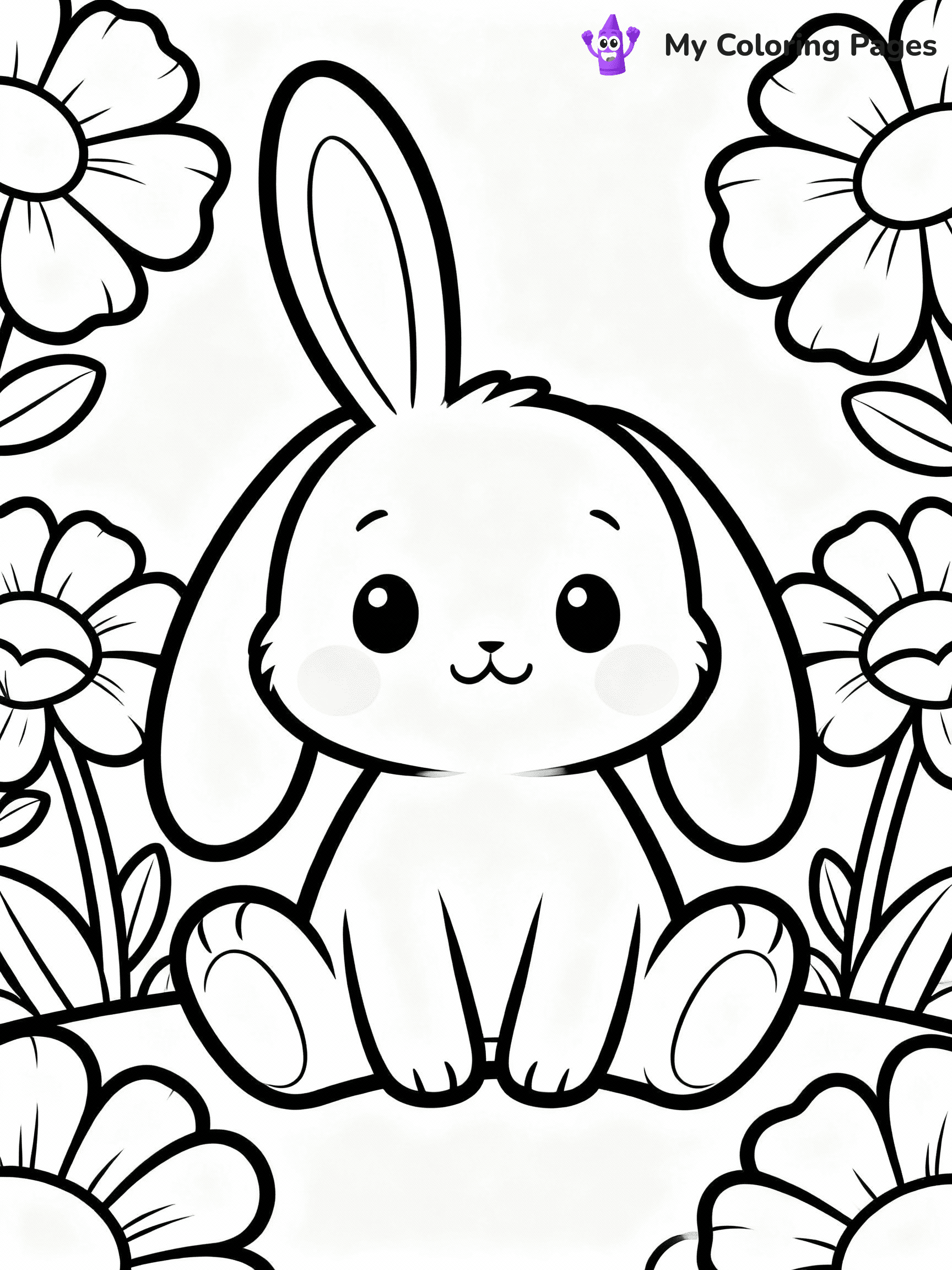 Kawaii Coloring Pages - 28