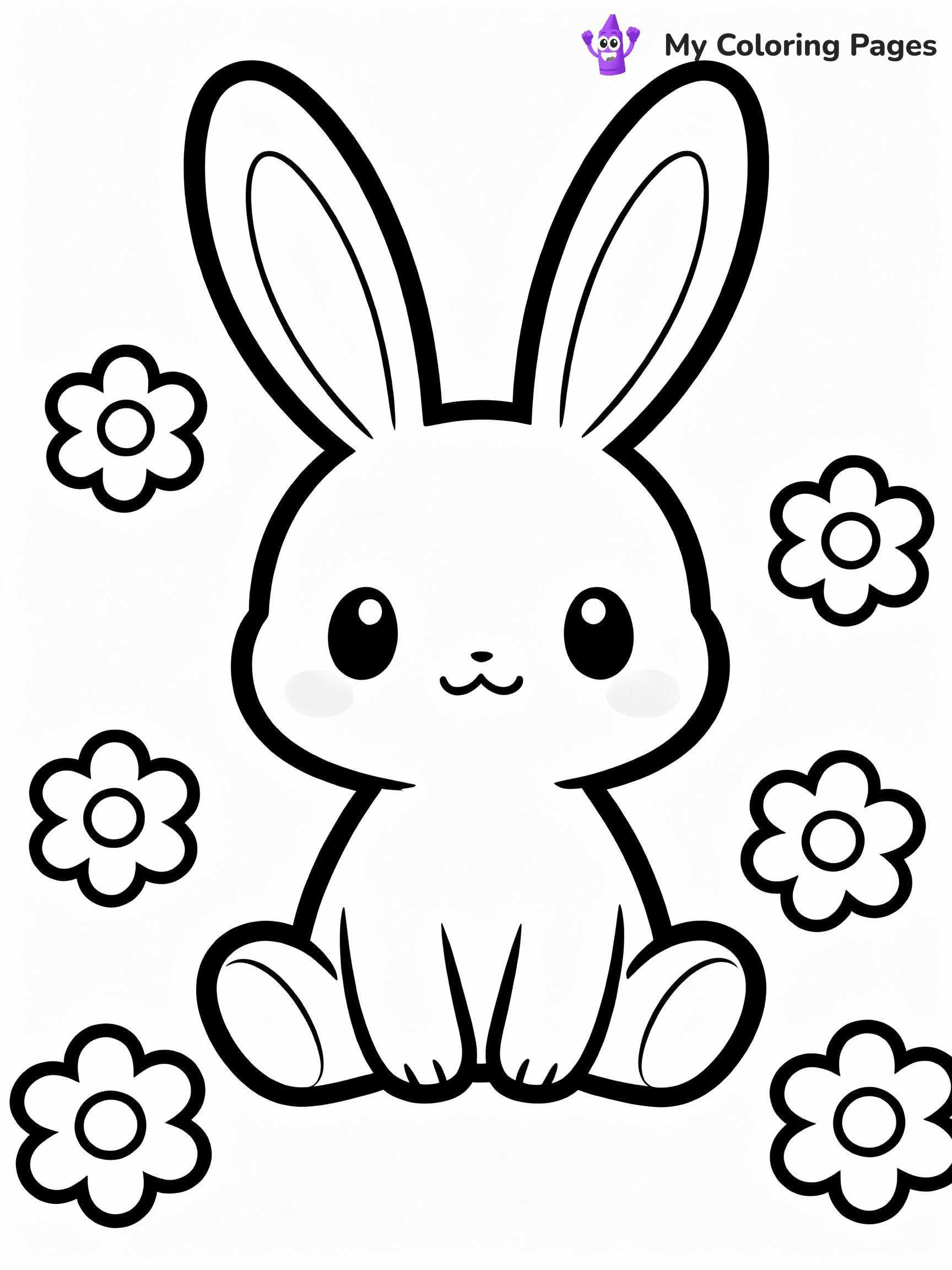 Kawaii Coloring Pages - 27