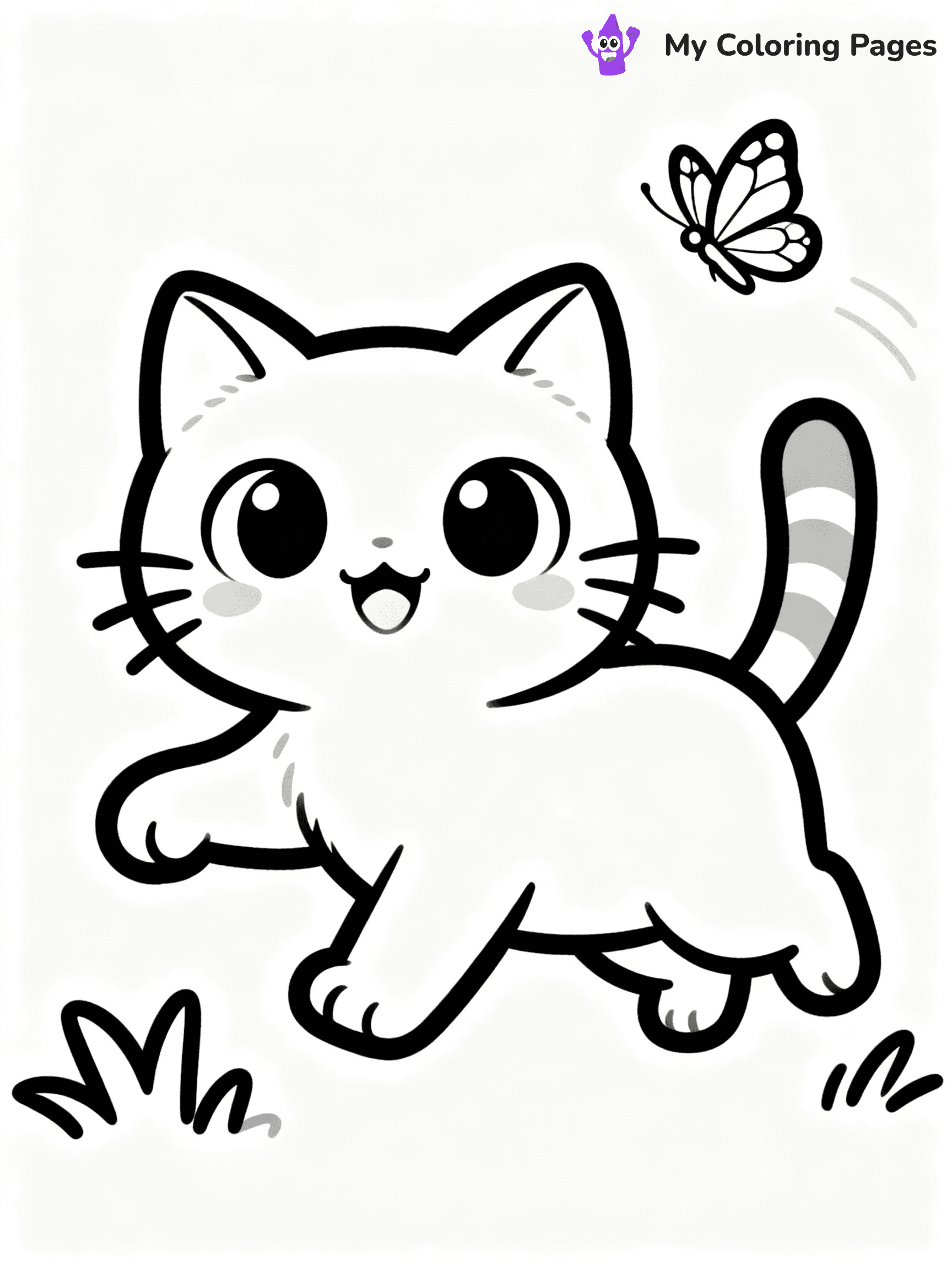 Kawaii Coloring Pages - 24