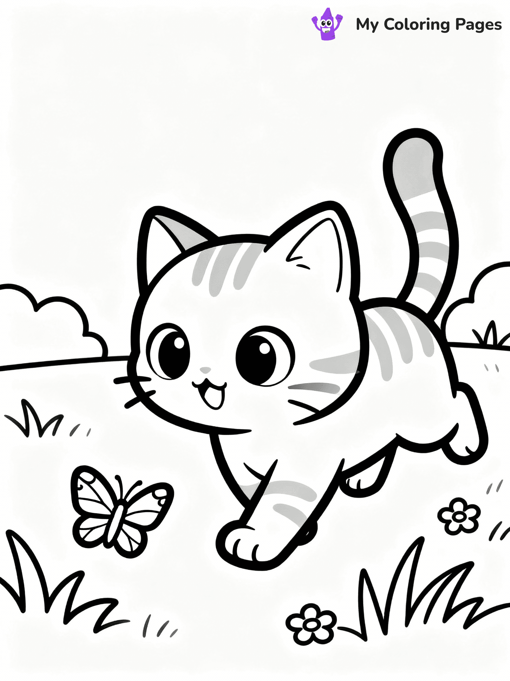Kawaii Coloring Pages - 23