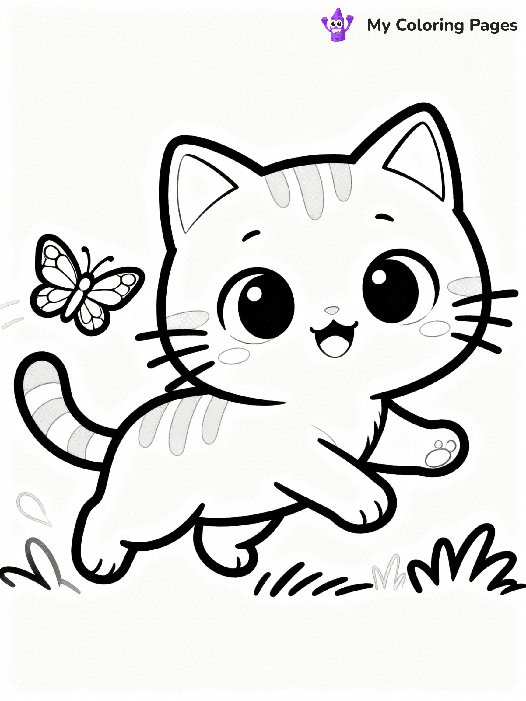 Kawaii Coloring Pages - 19