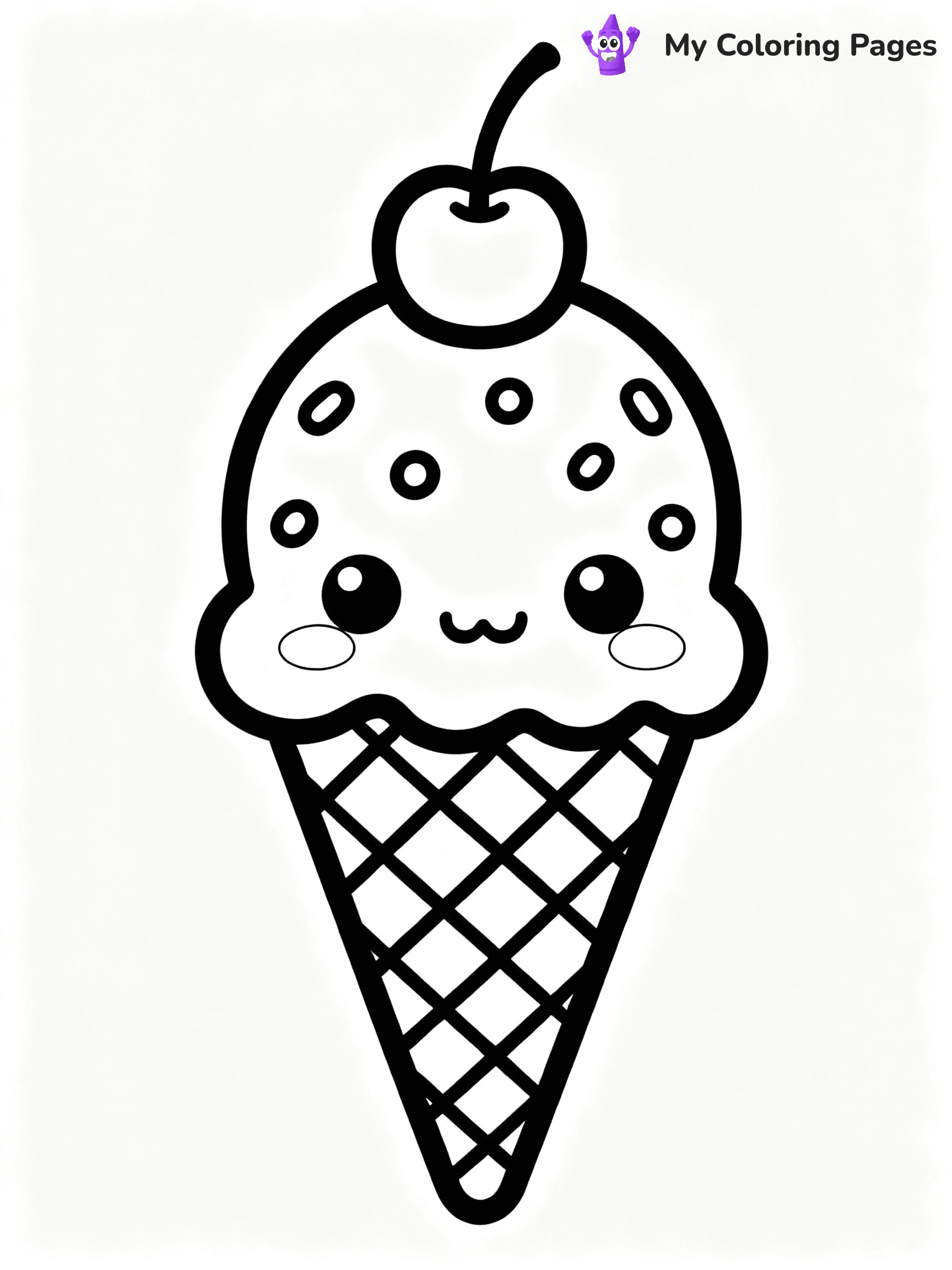 Kawaii Coloring Pages - 18