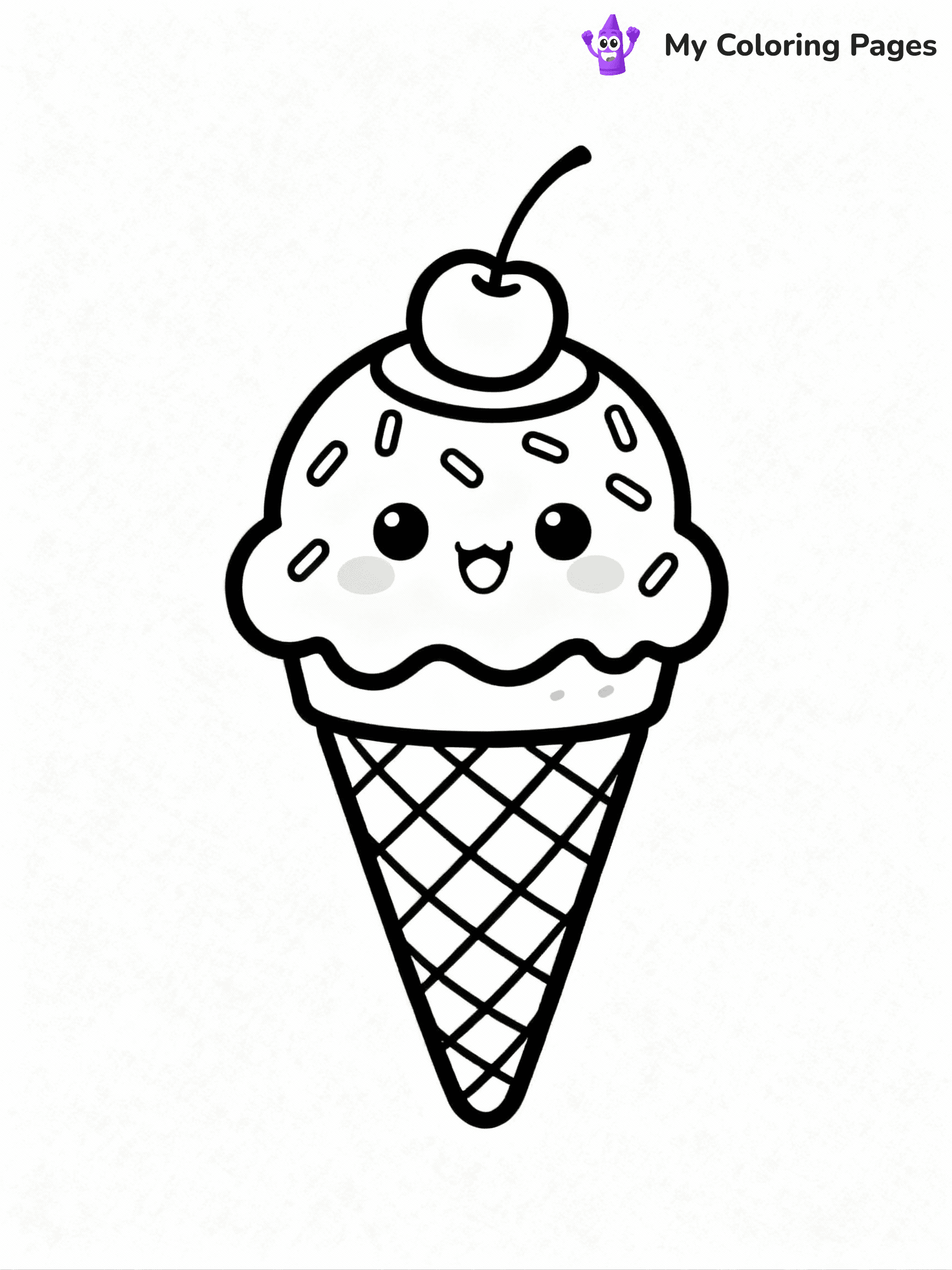 Kawaii Coloring Pages - 16