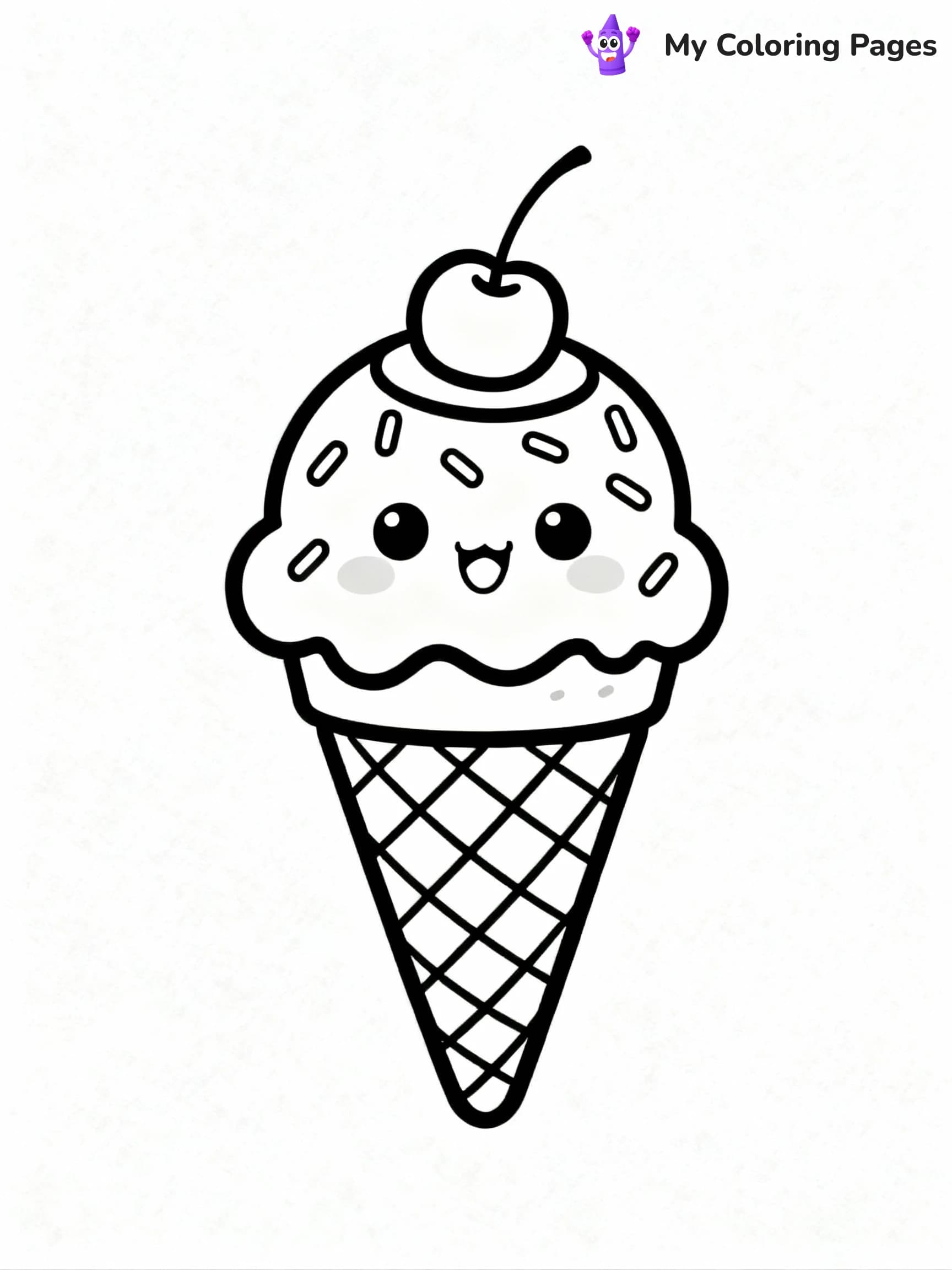 Kawaii Coloring Pages - 16