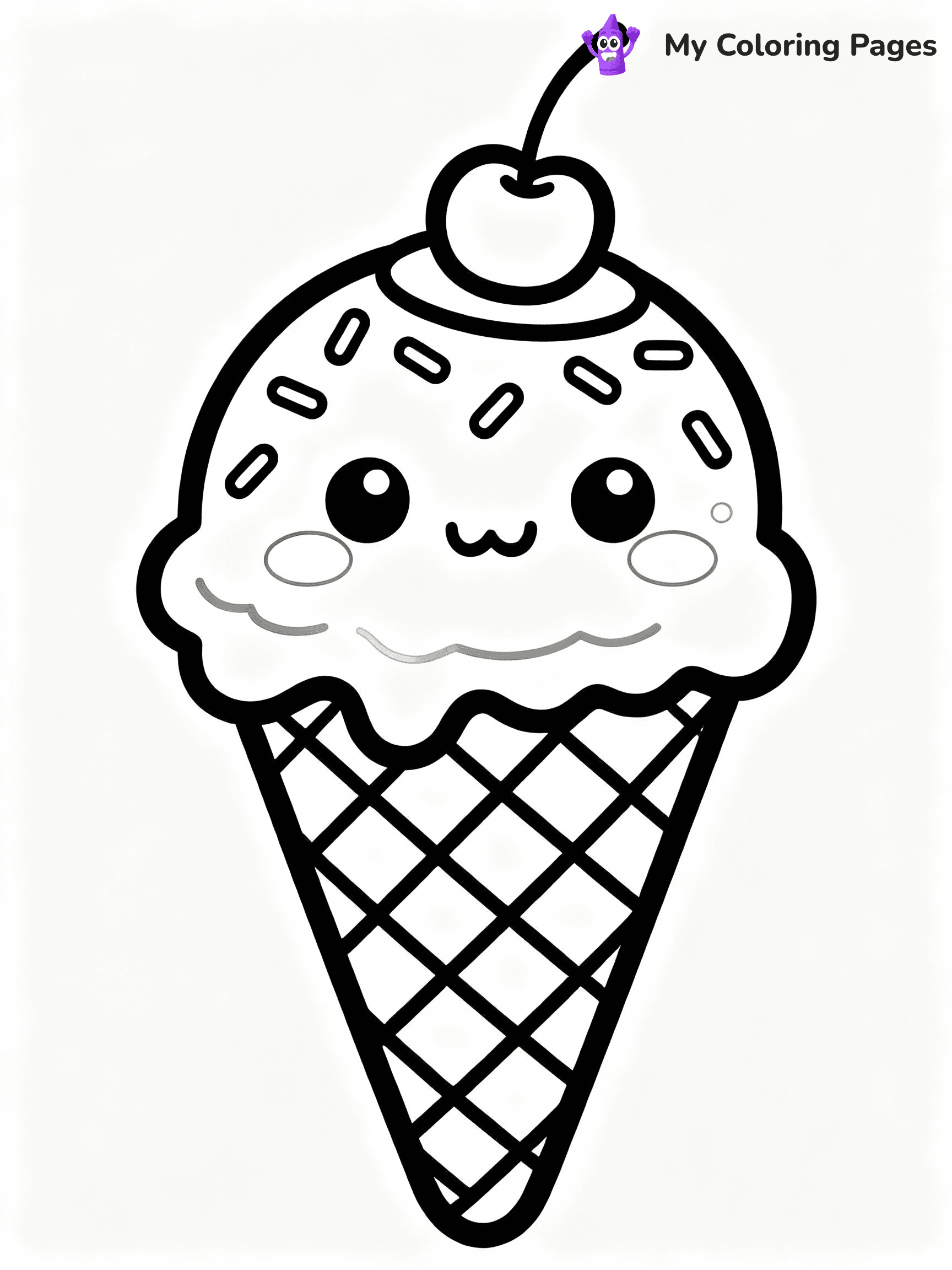 Kawaii Coloring Pages - 15