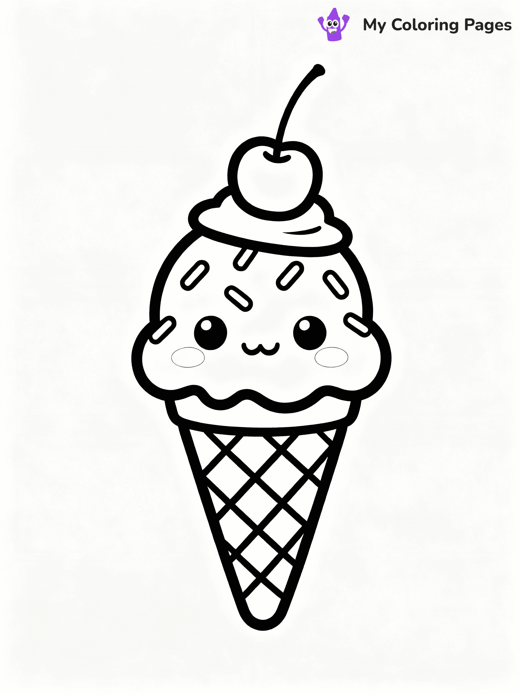 Kawaii Coloring Pages - 14