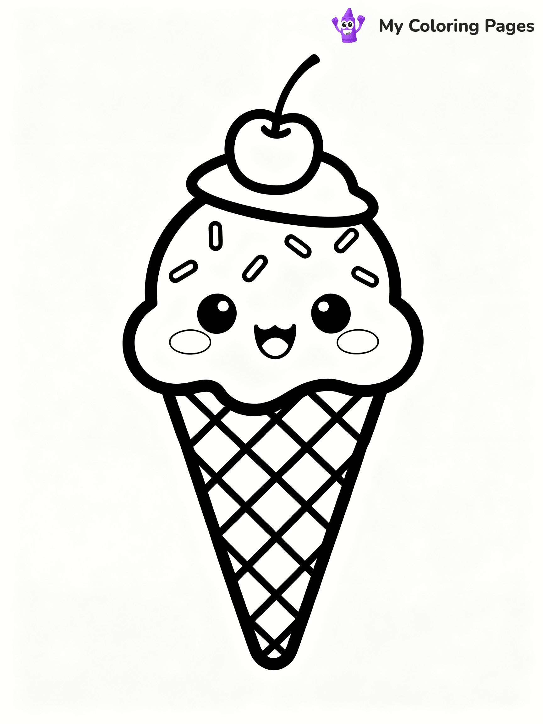 Kawaii Coloring Pages - 13