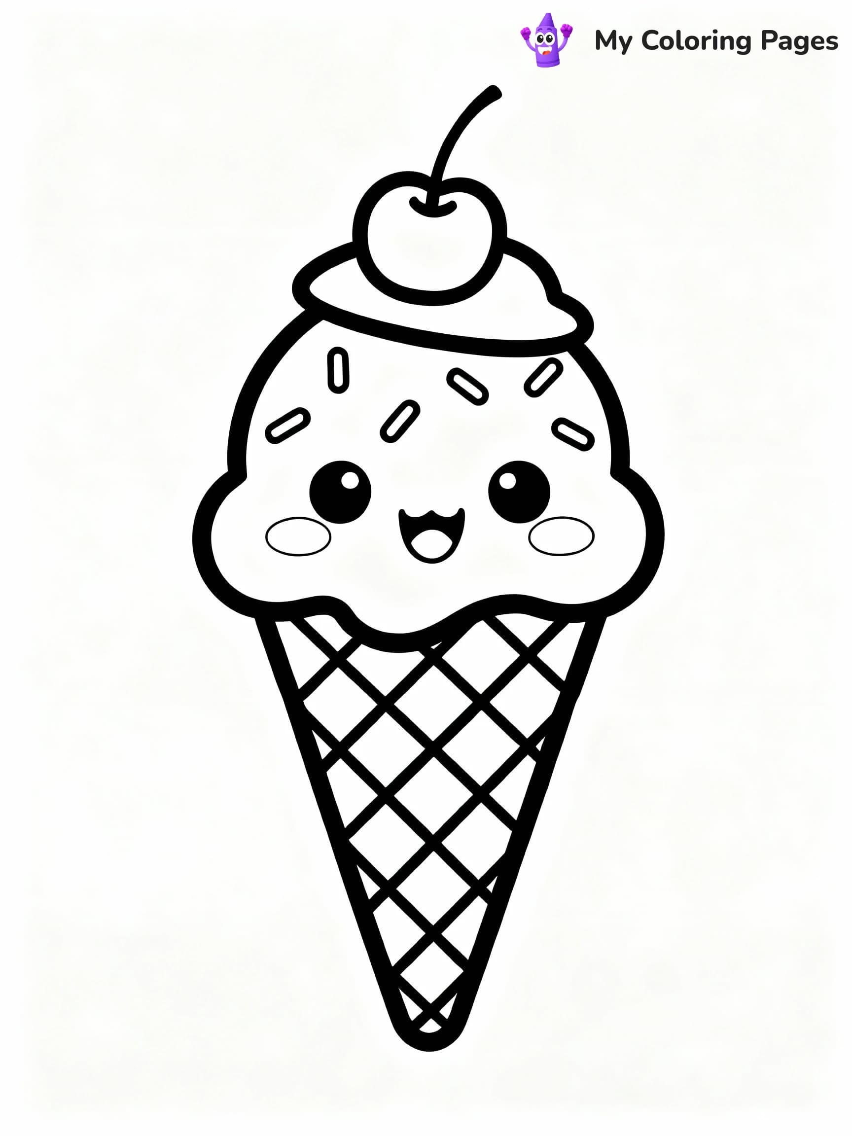 Kawaii Coloring Pages - 13