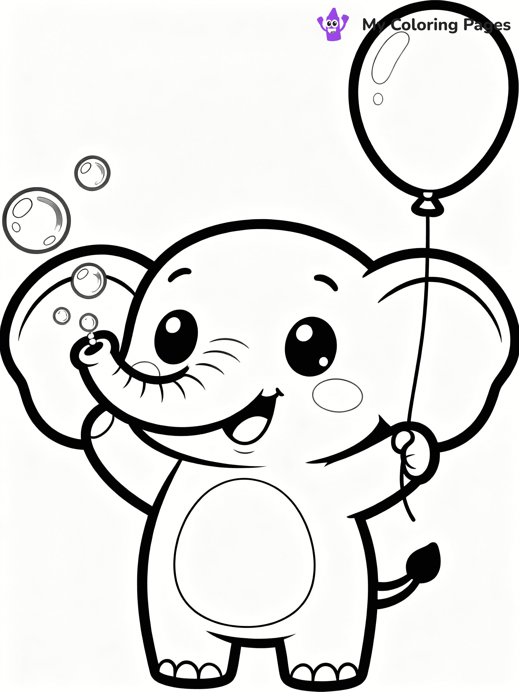 Kawaii Coloring Pages - 12