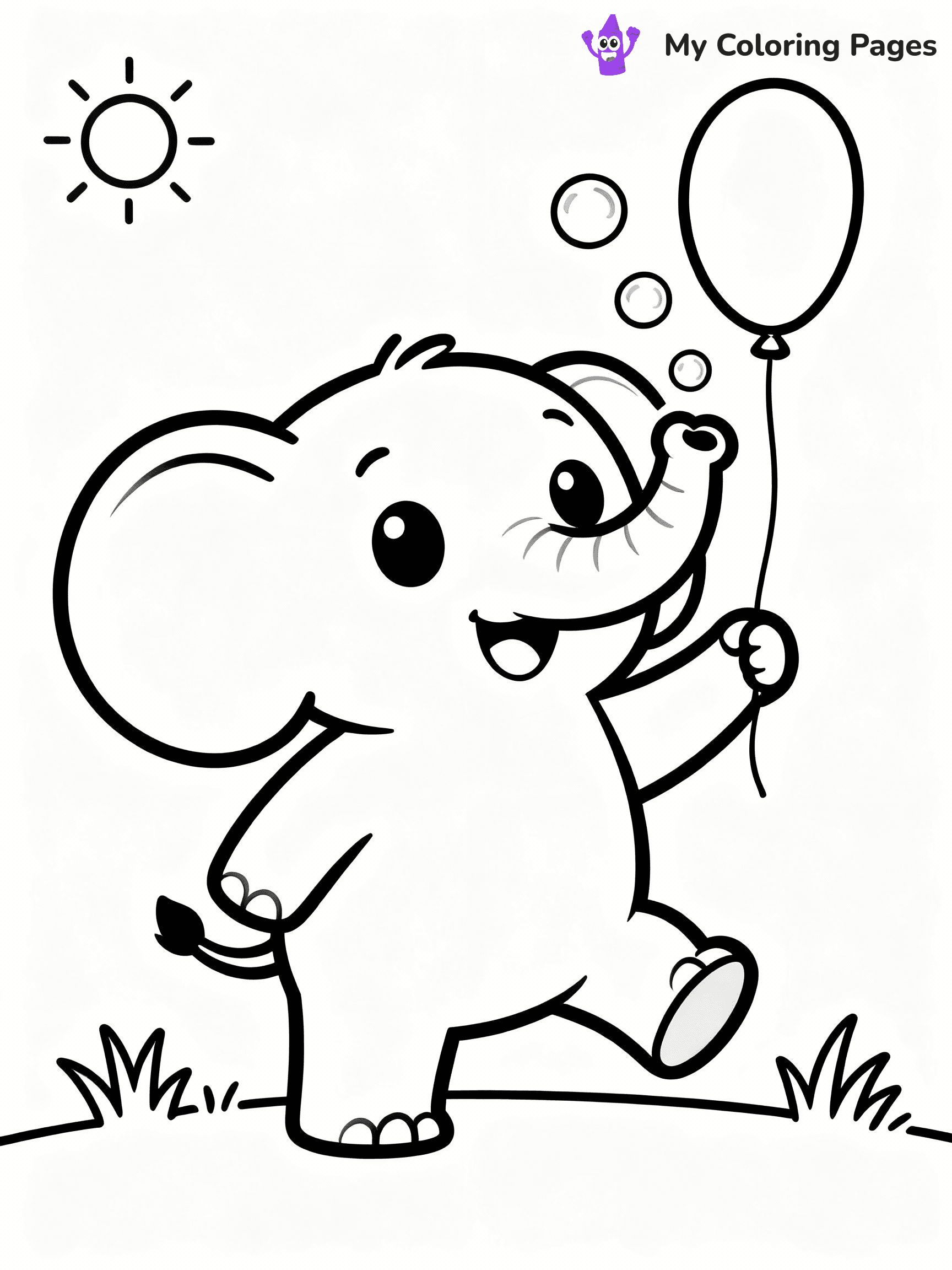 Kawaii Coloring Pages - 8