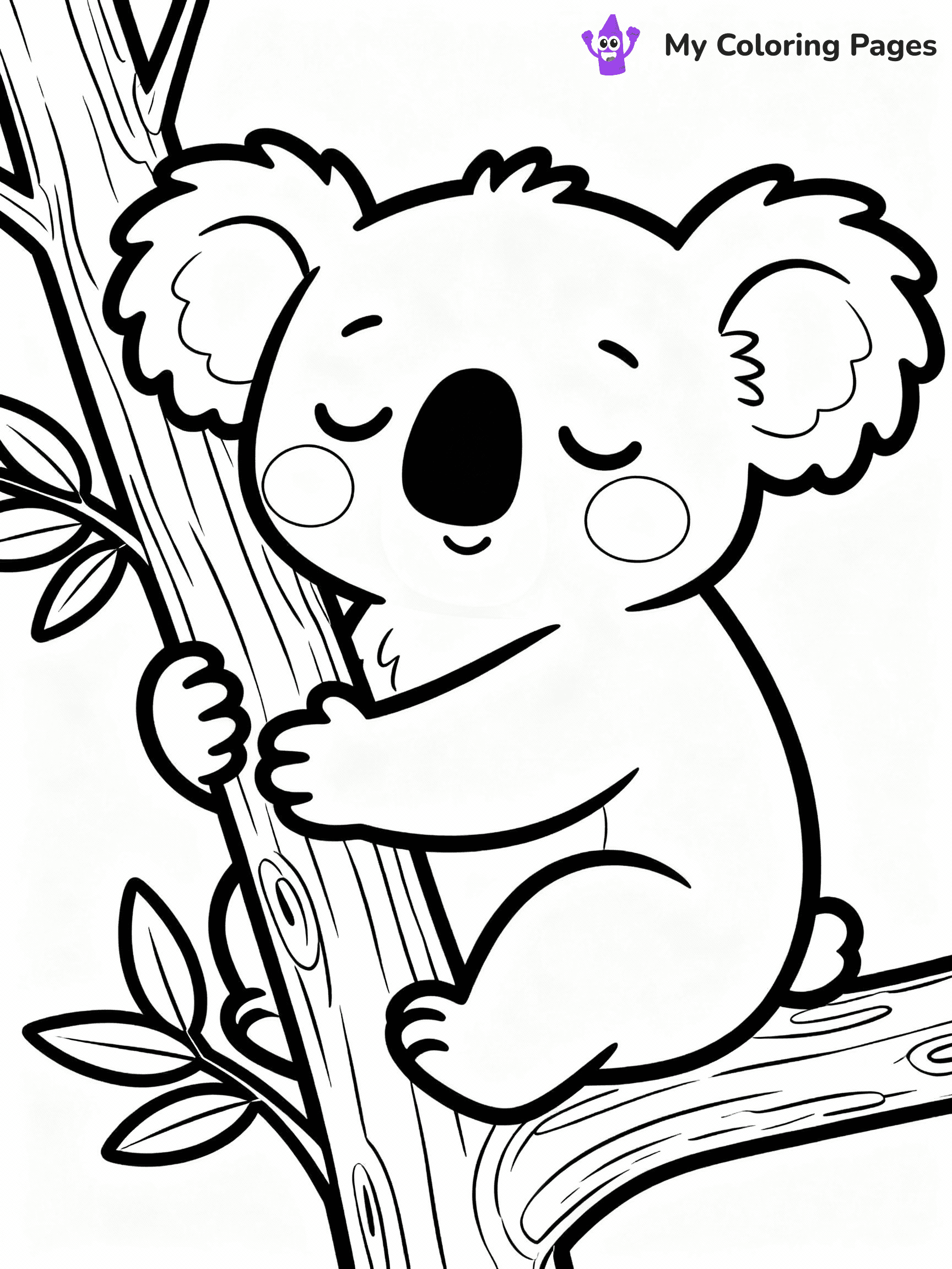 Kawaii Coloring Pages - 4