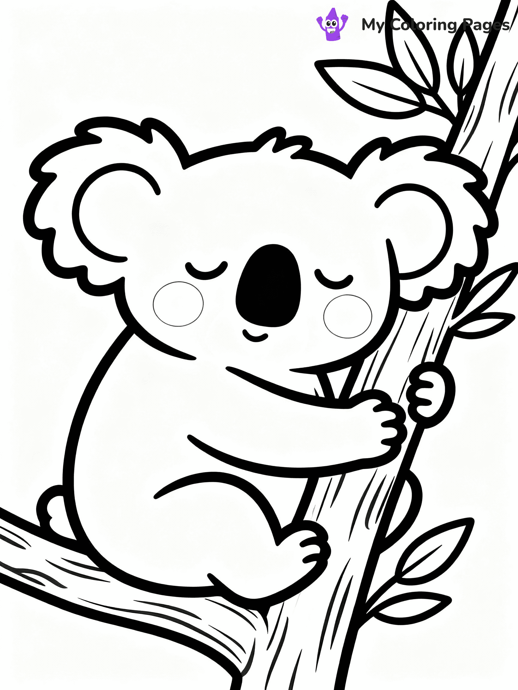 Kawaii Coloring Pages - 3