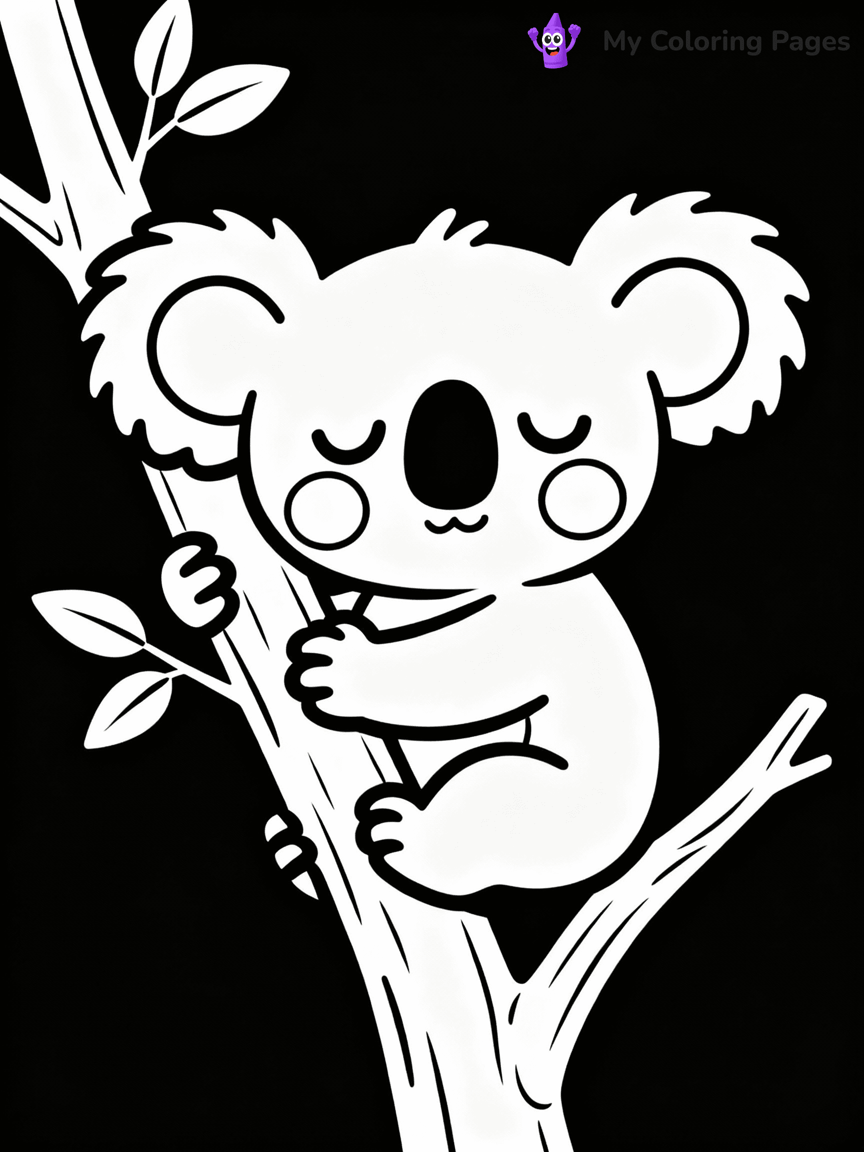 Kawaii Coloring Pages - 2