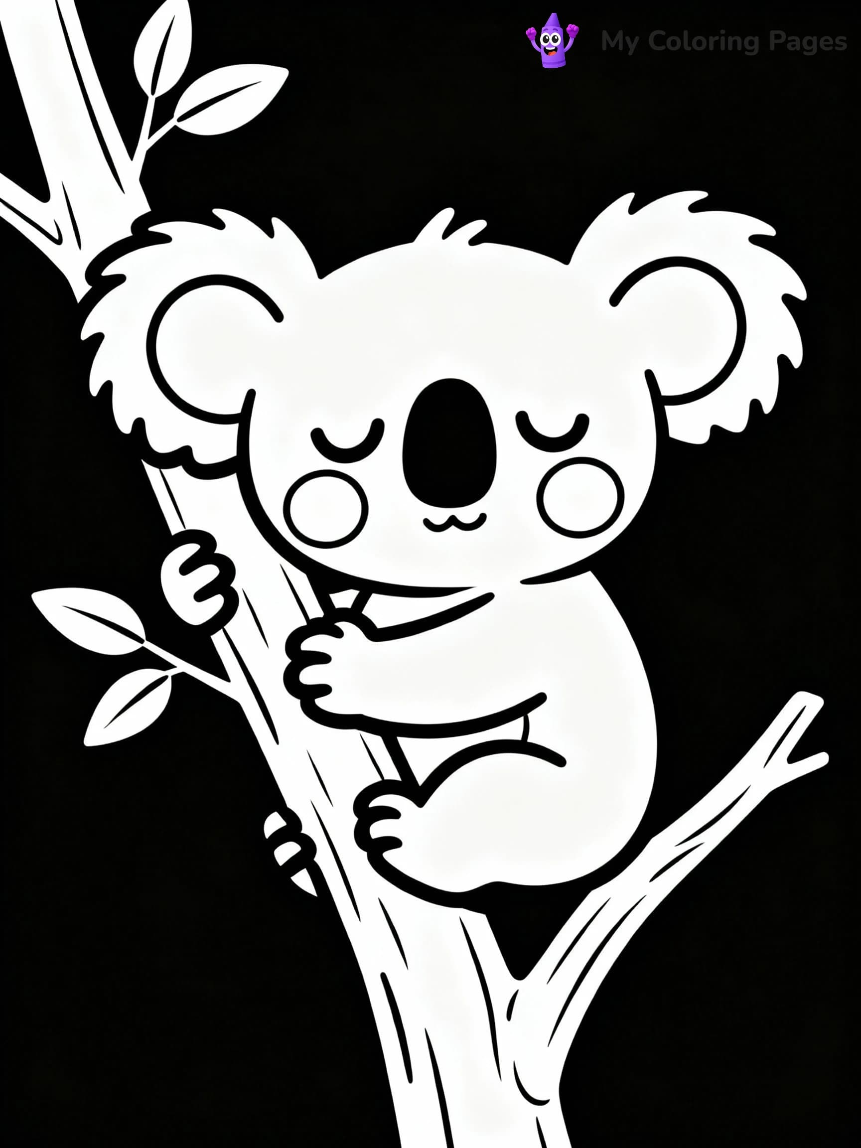 Kawaii Coloring Pages - 2