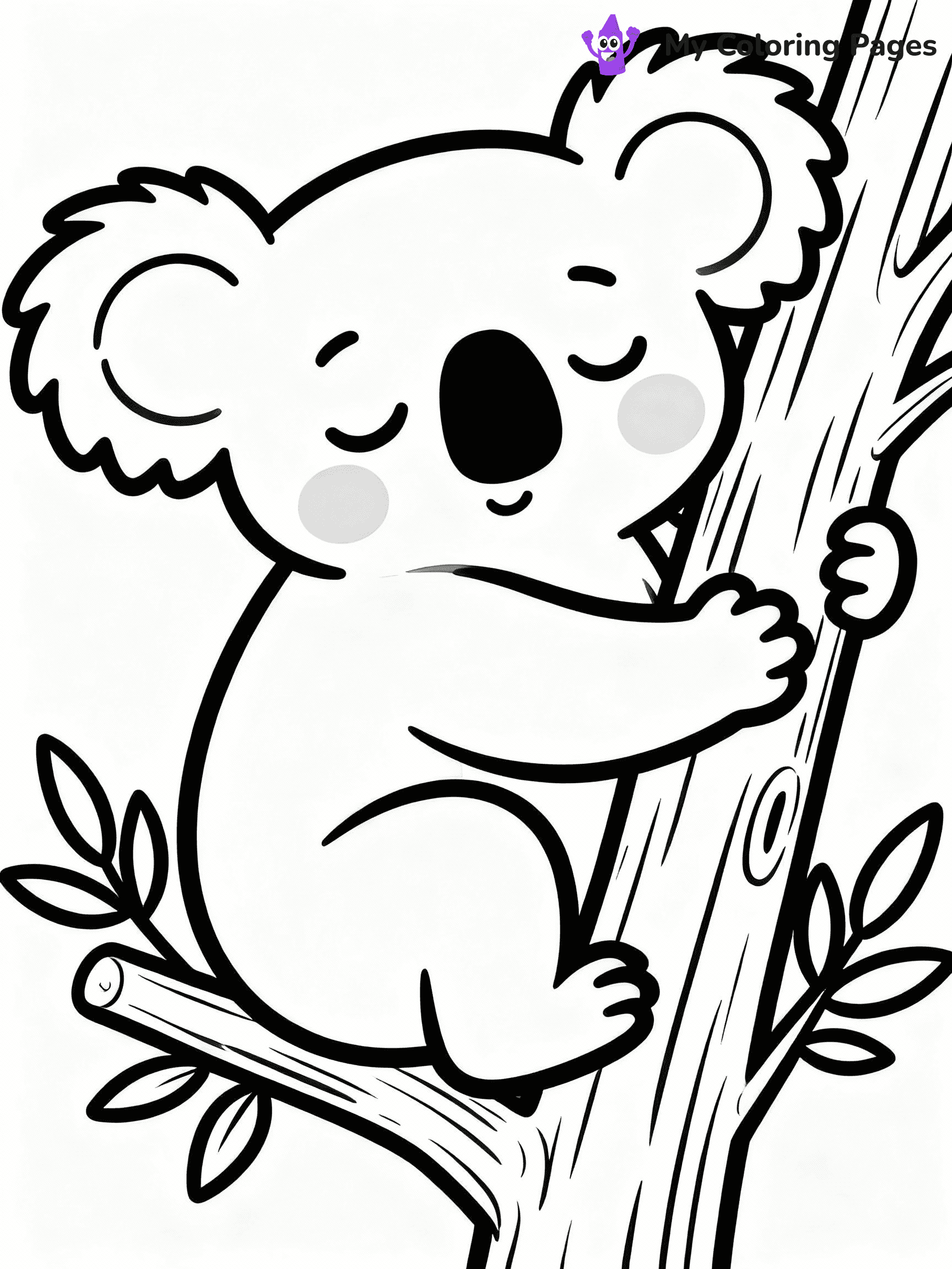 Kawaii Coloring Pages - 1