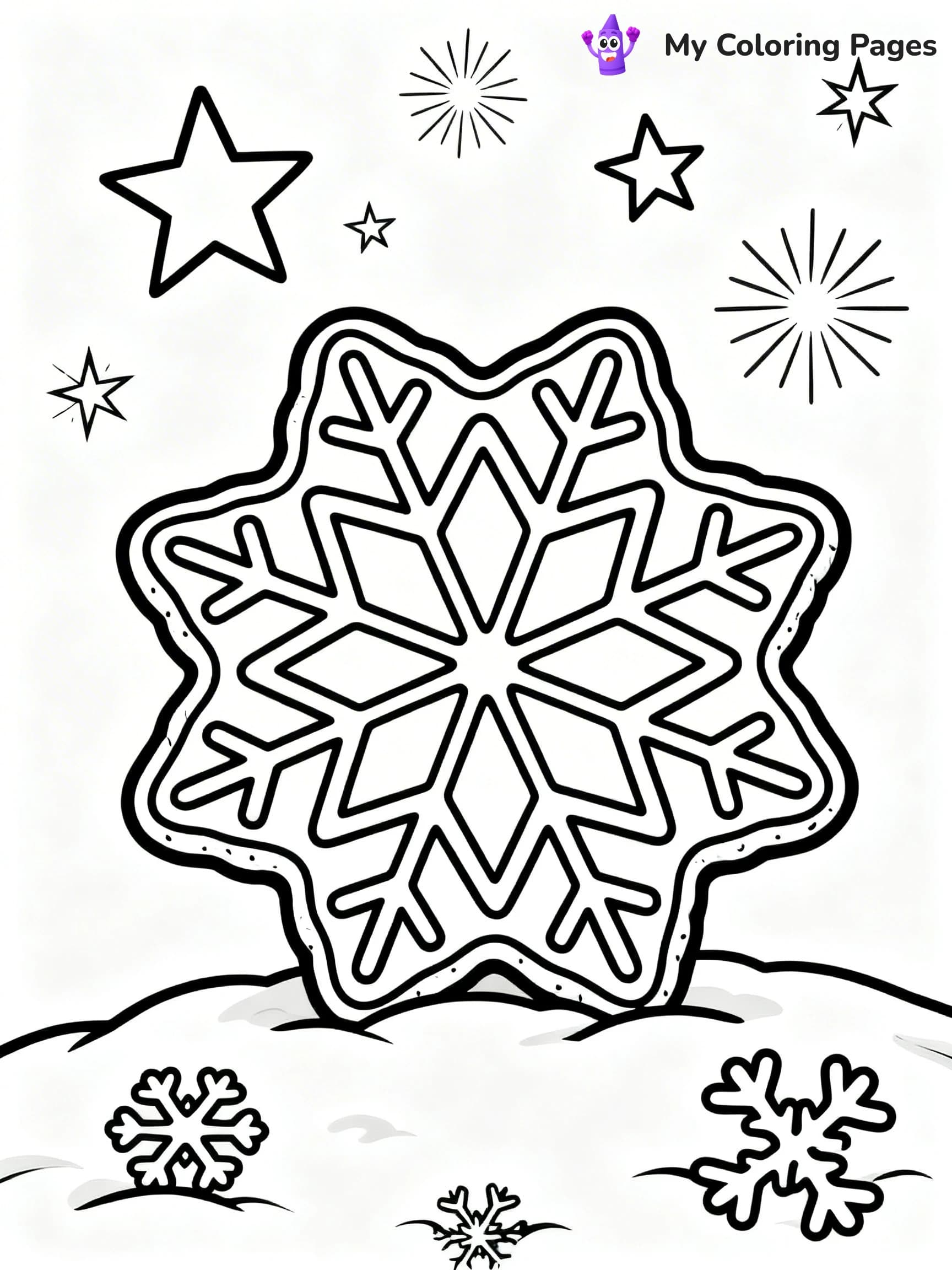 Christmas Cookie Coloring Pages - 16