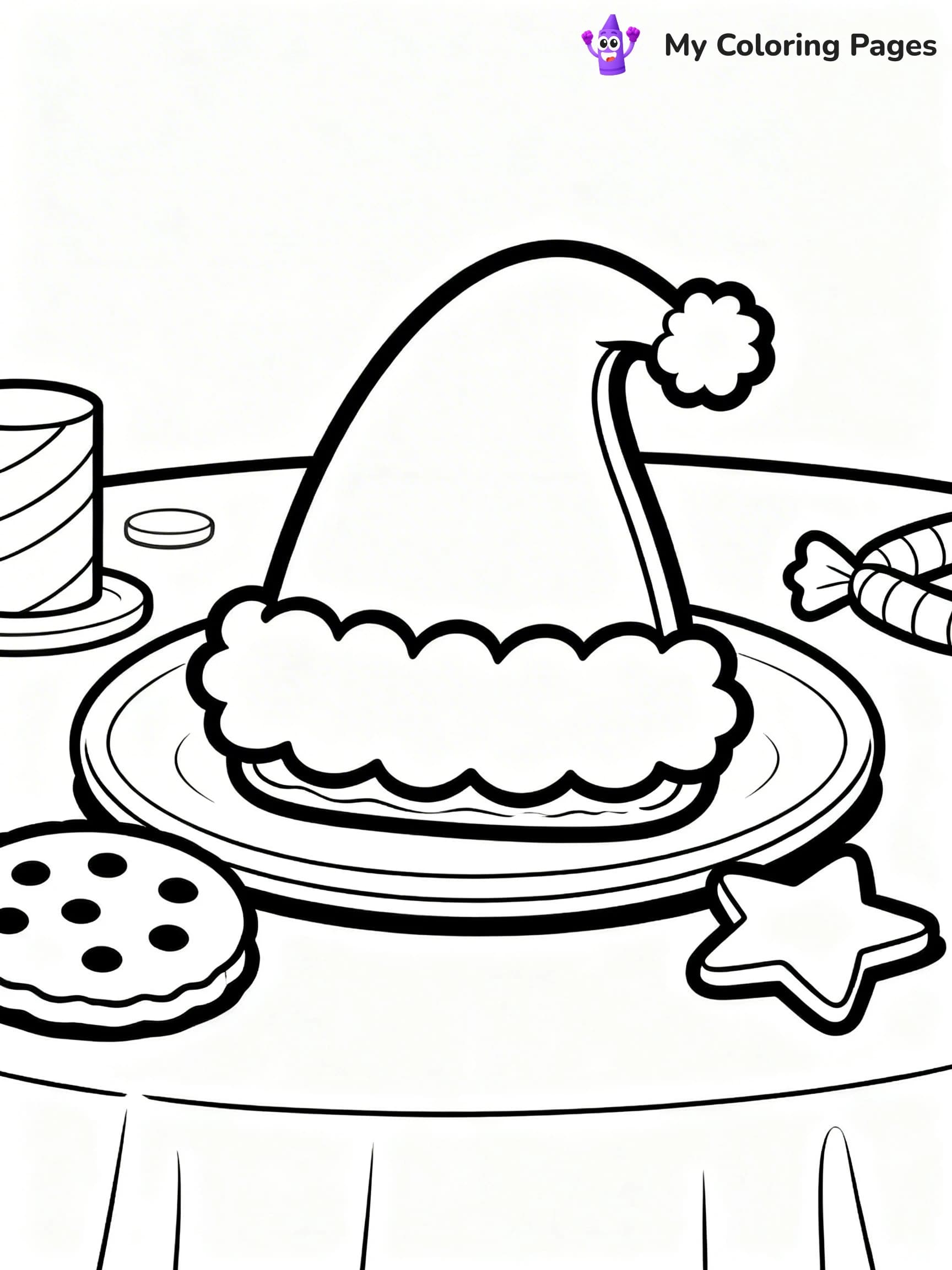 Christmas Cookie Coloring Pages - 14