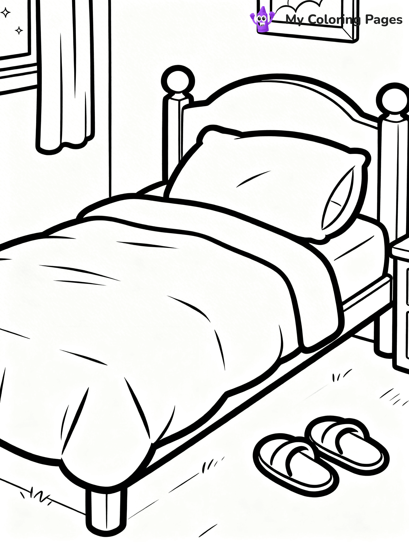 Pajama Coloring Pages - 34