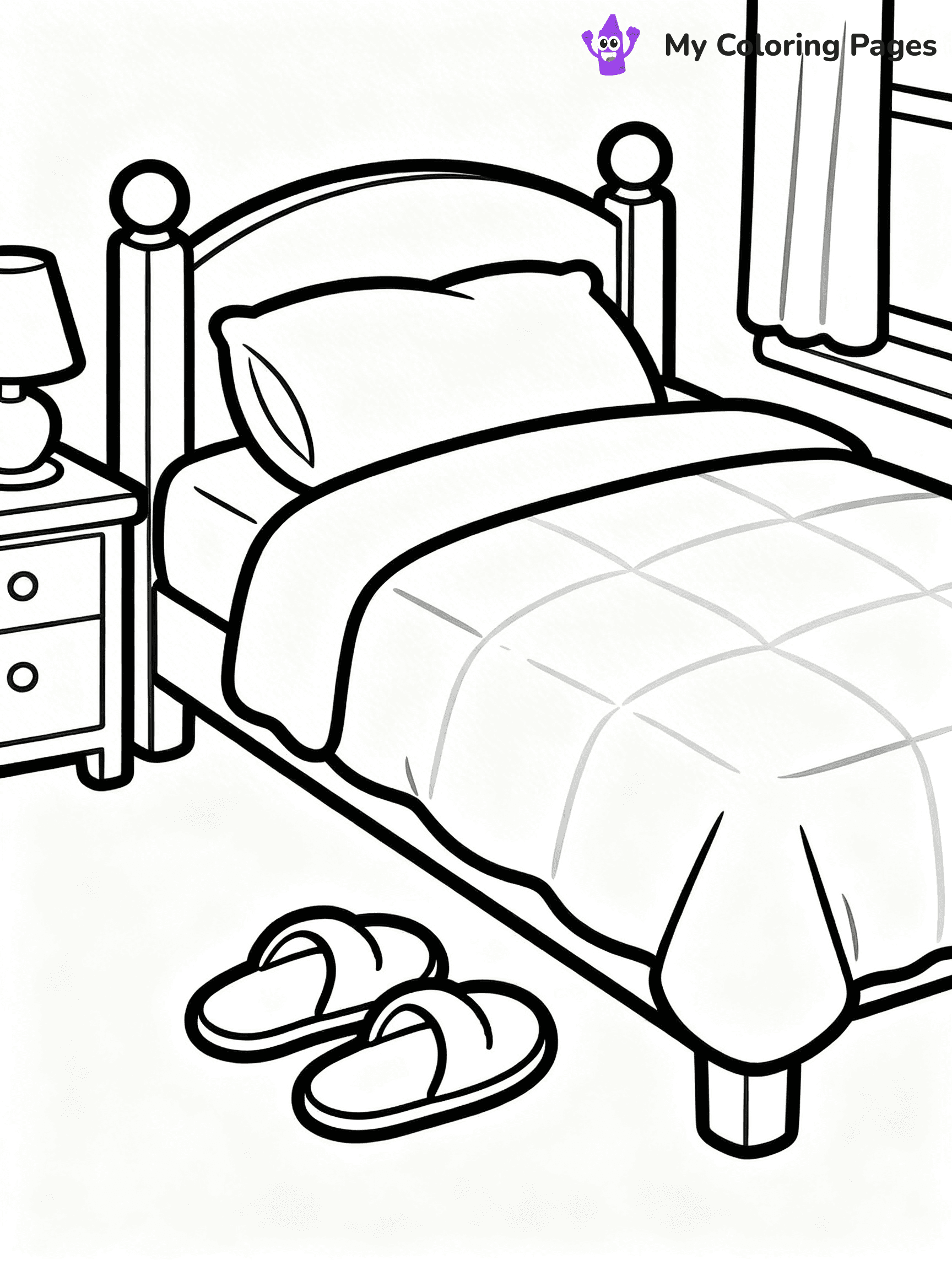 Pajama Coloring Pages - 32