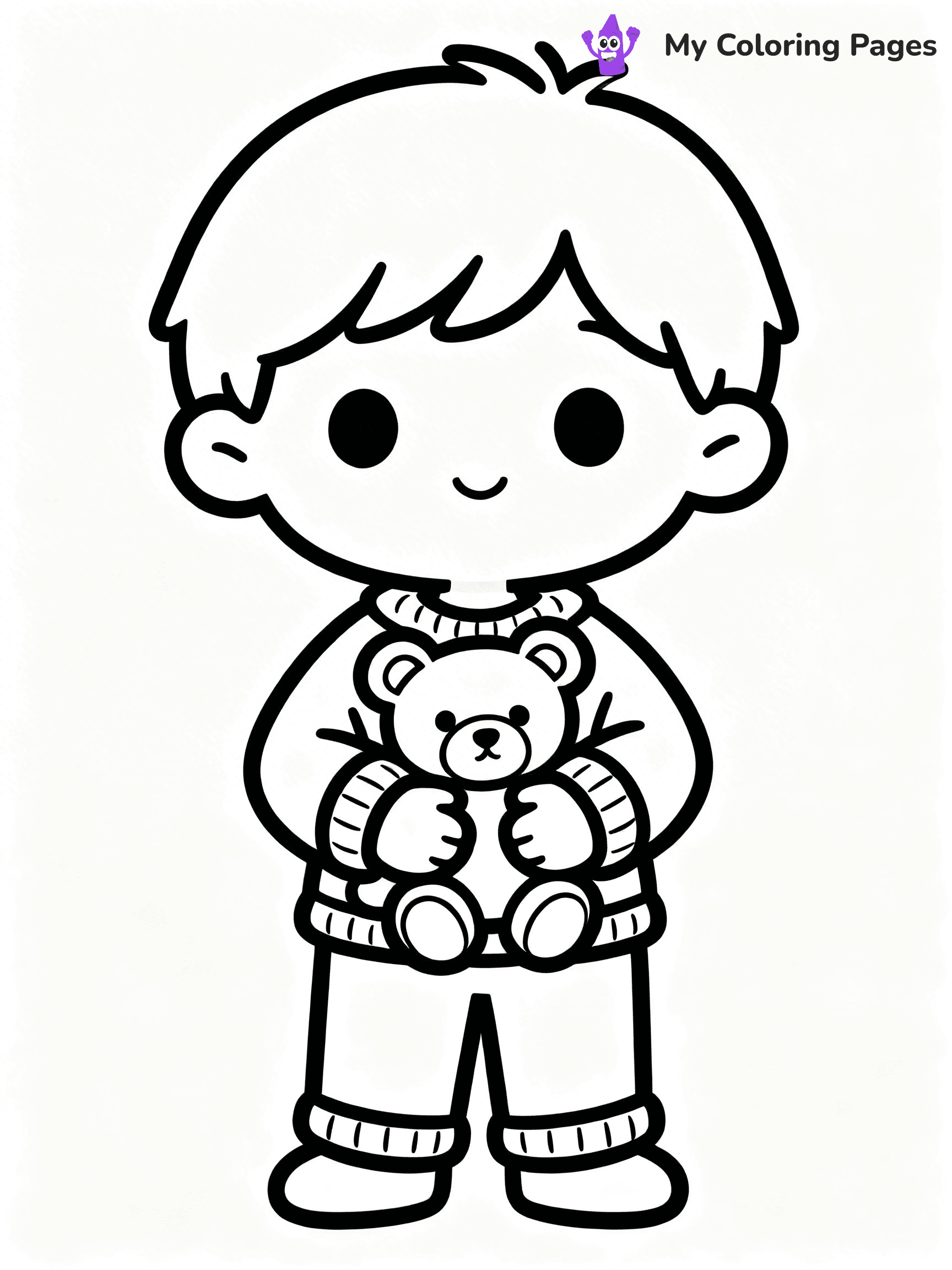 Pajama Coloring Pages - 21