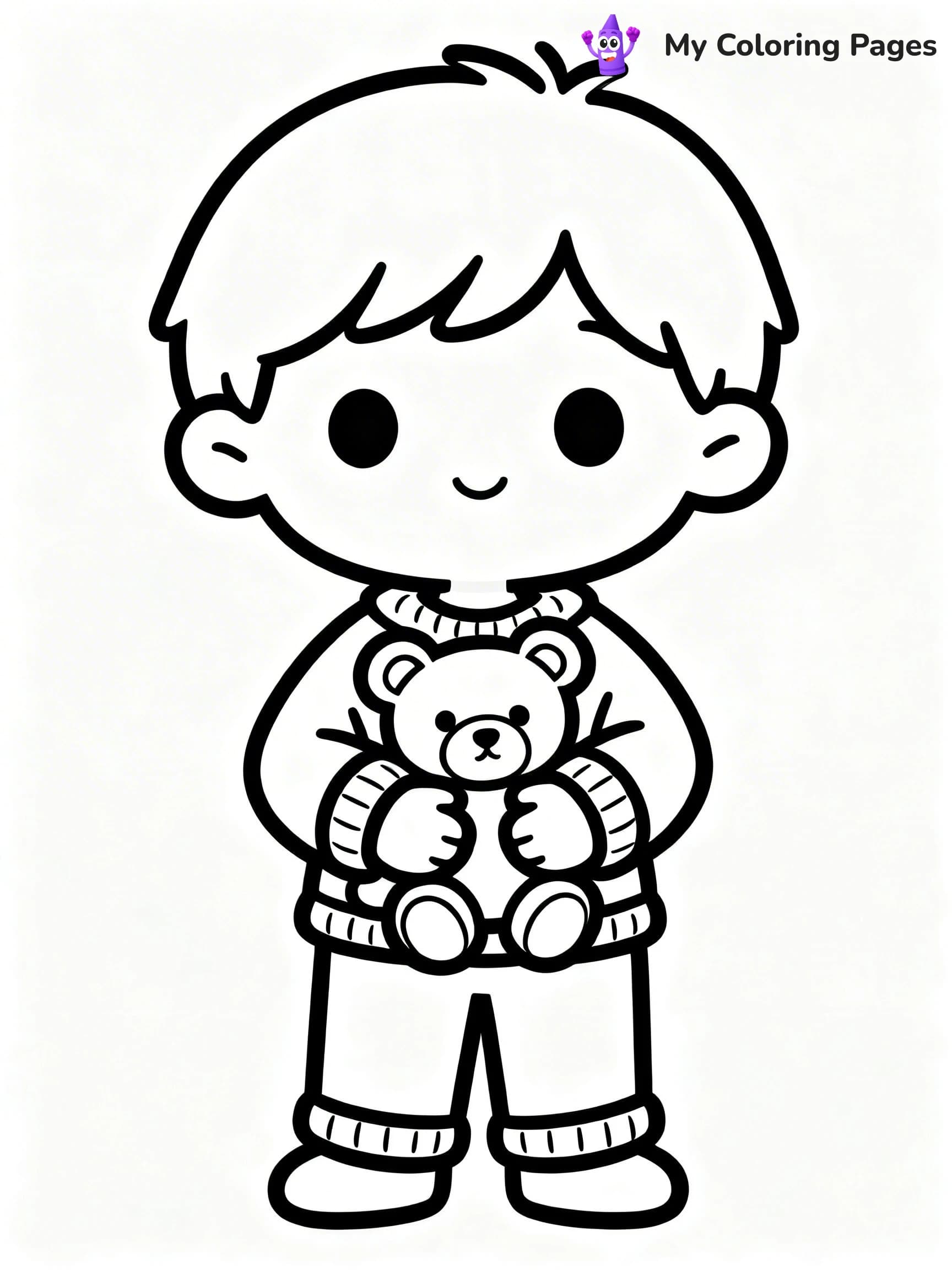 Pajama Coloring Pages - 23