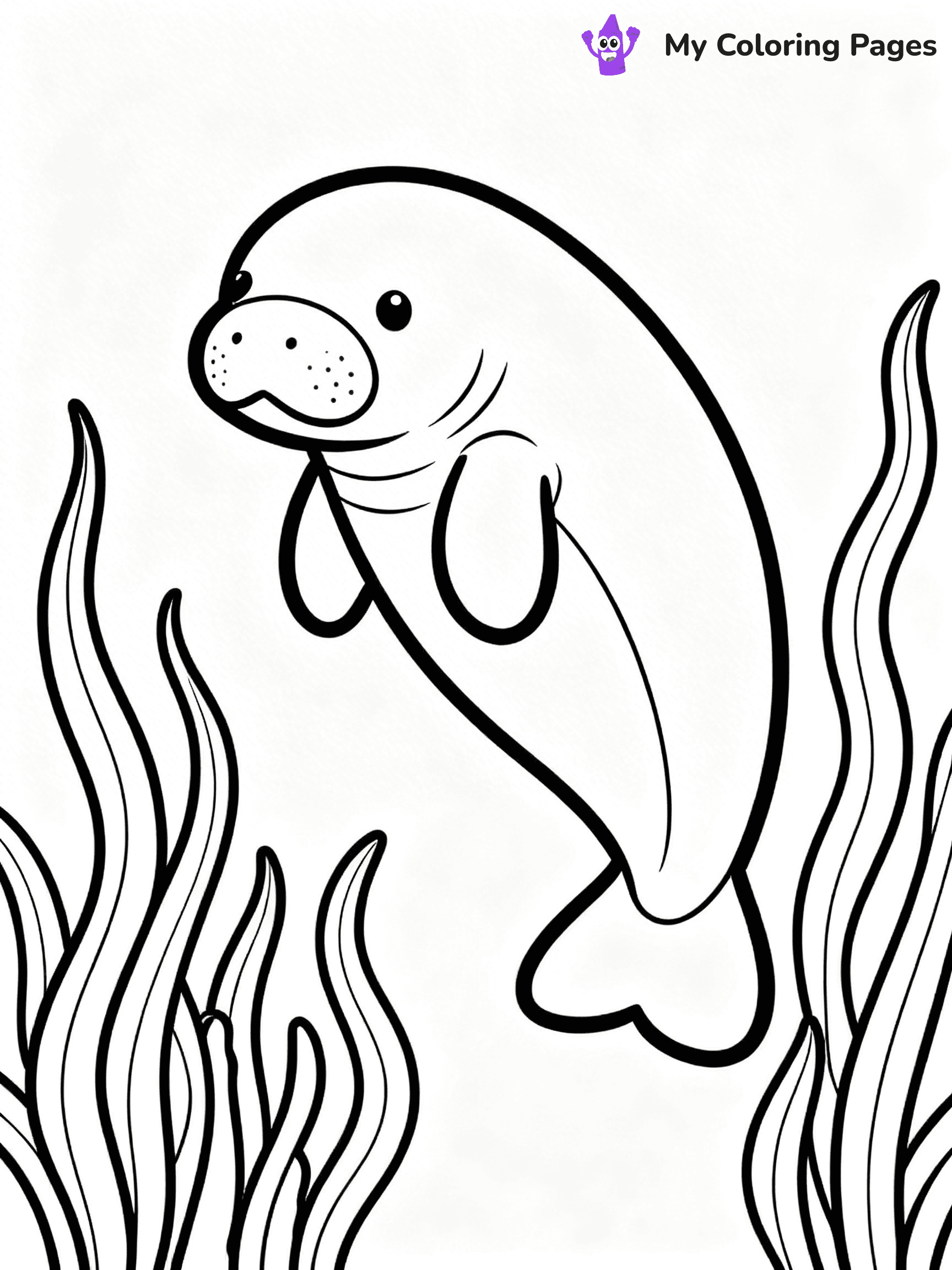 Manatee Coloring Pages - 28