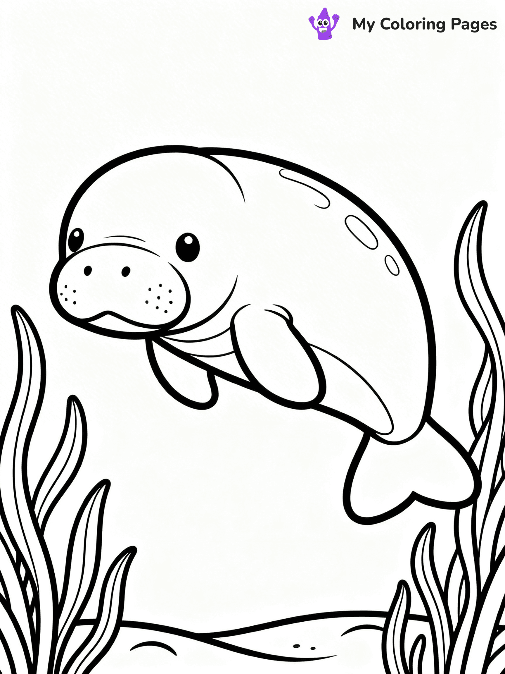 Manatee Coloring Pages - 22