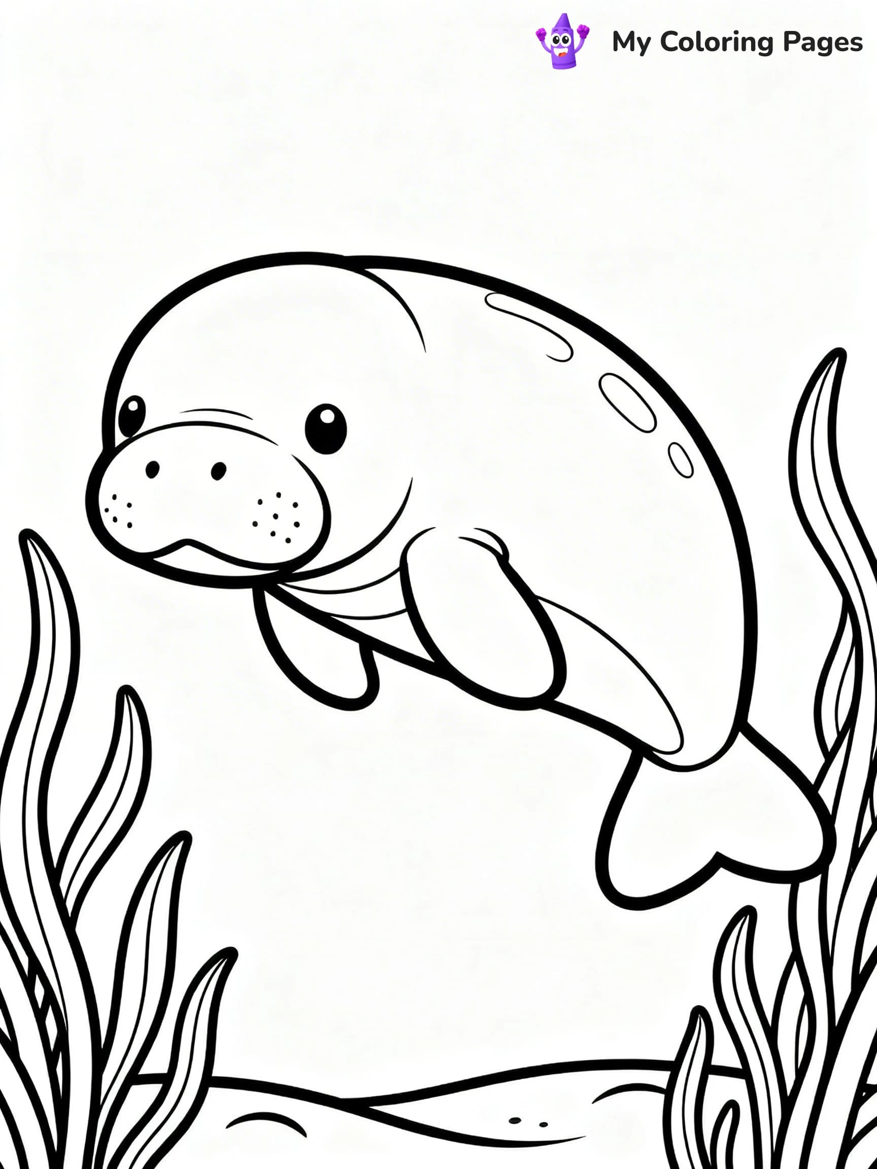 Manatee Coloring Pages - 22