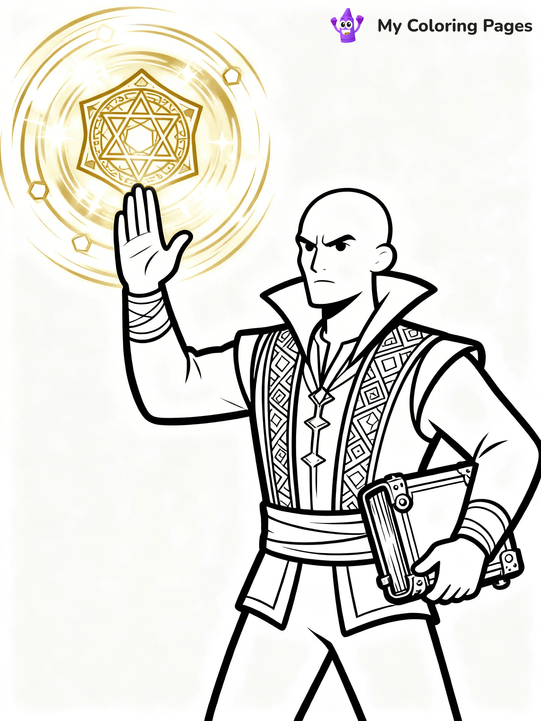 Doctor Strange Coloring Pages - 19