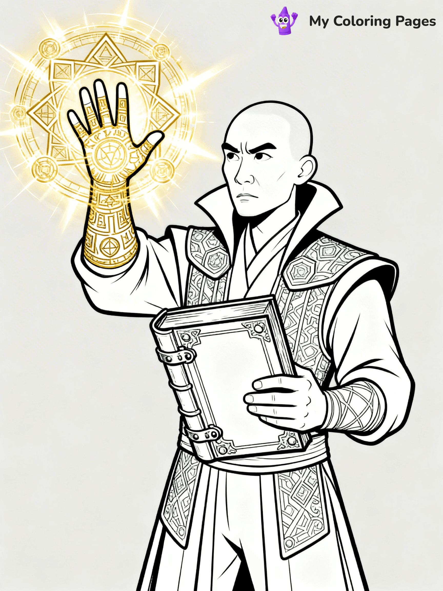 Doctor Strange Coloring Pages - 18