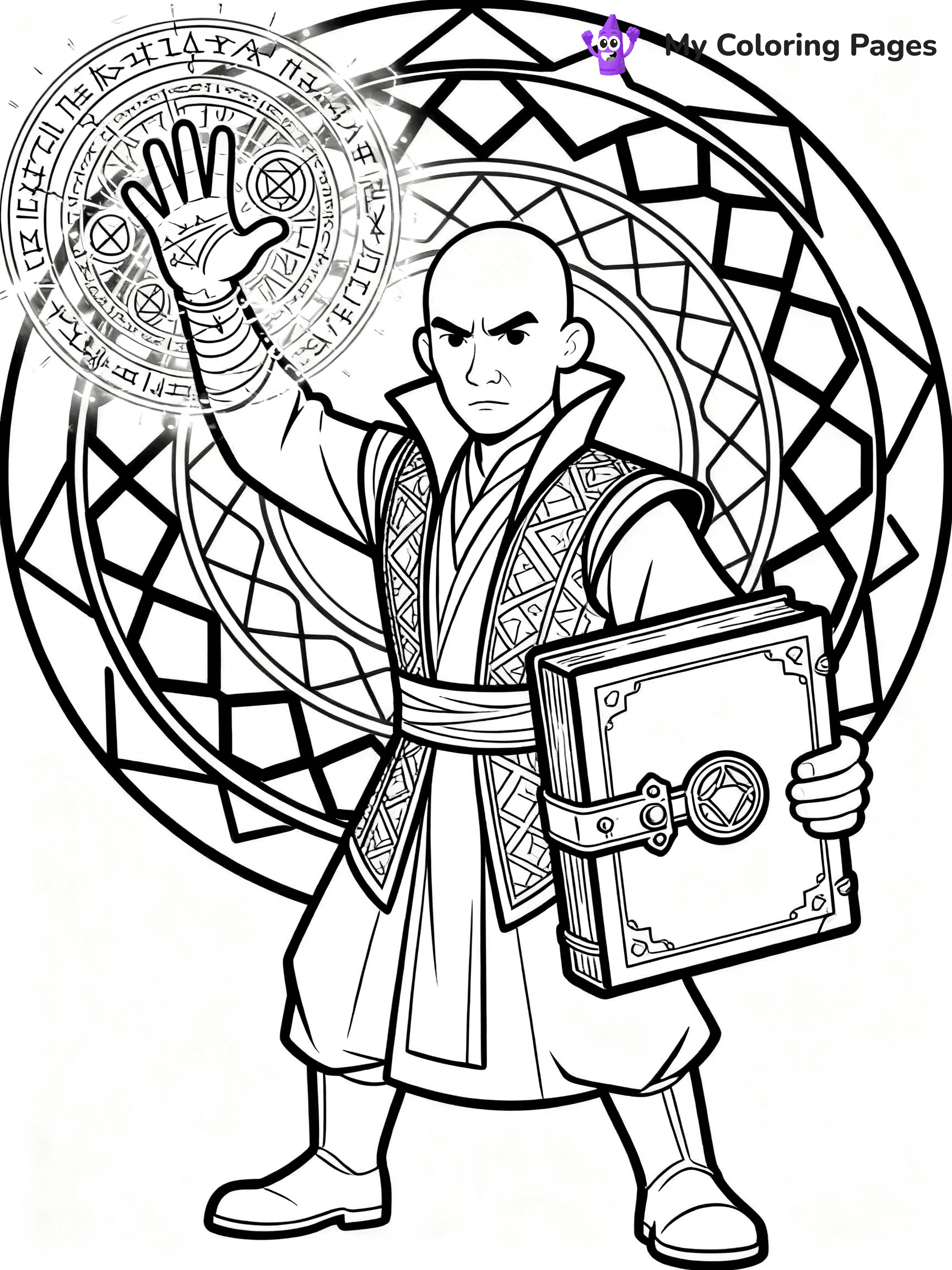 Doctor Strange Coloring Pages - 17