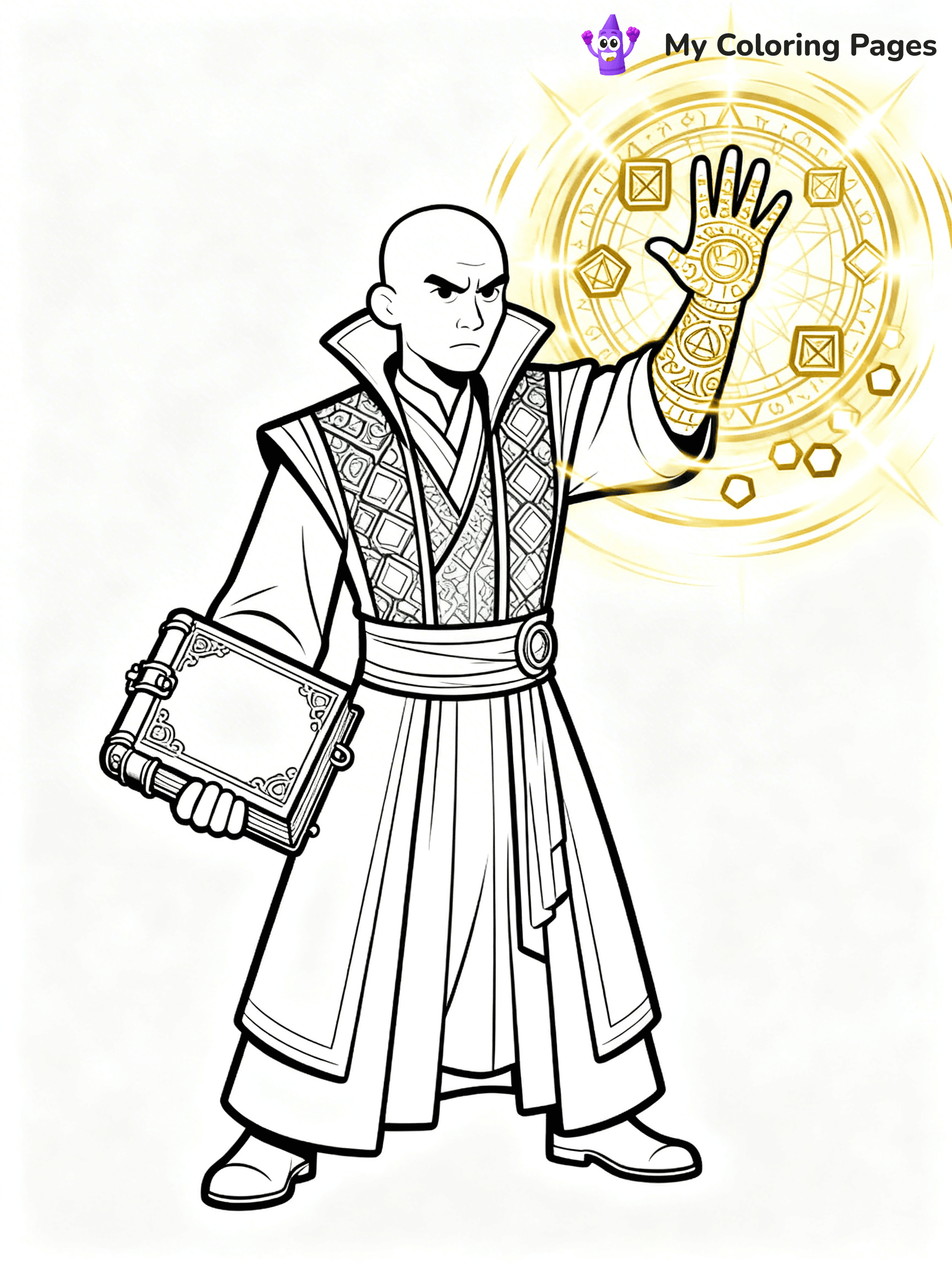 Doctor Strange Coloring Pages - 16