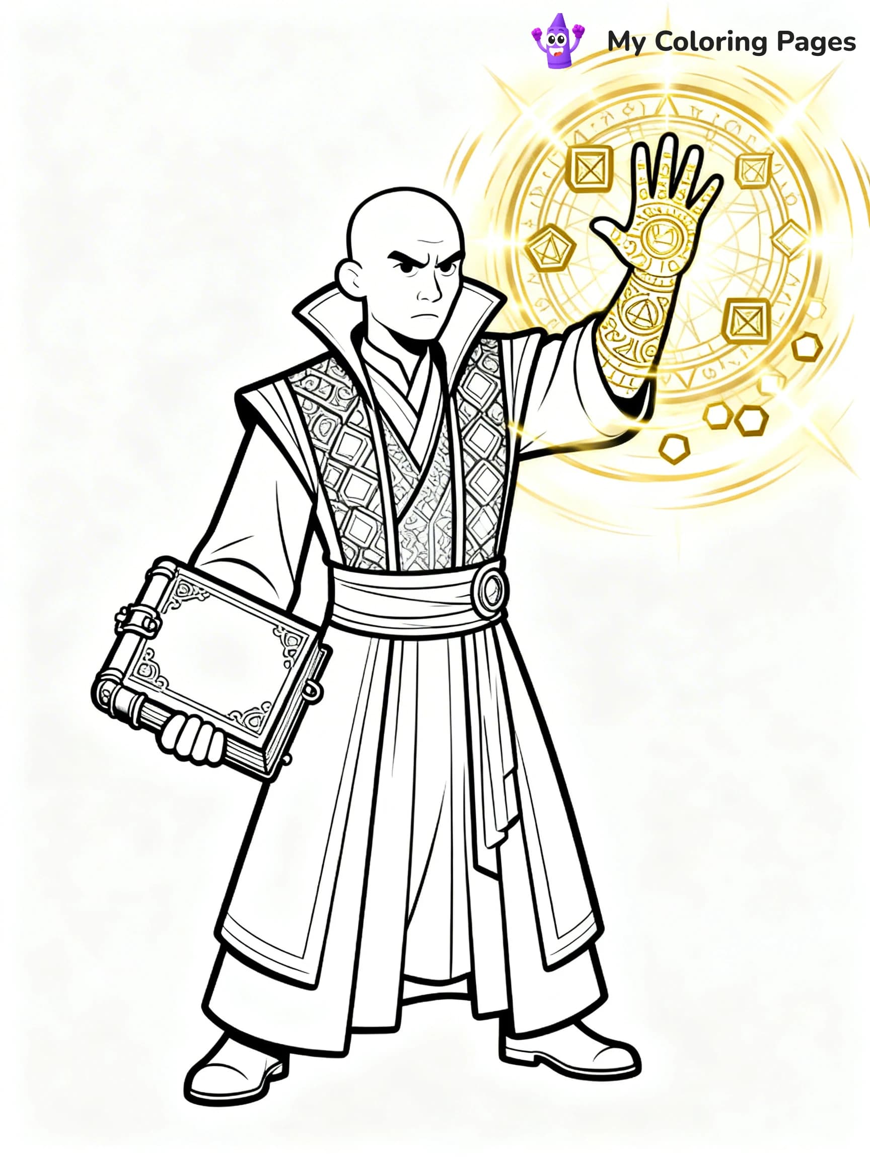 Doctor Strange Coloring Pages - 23