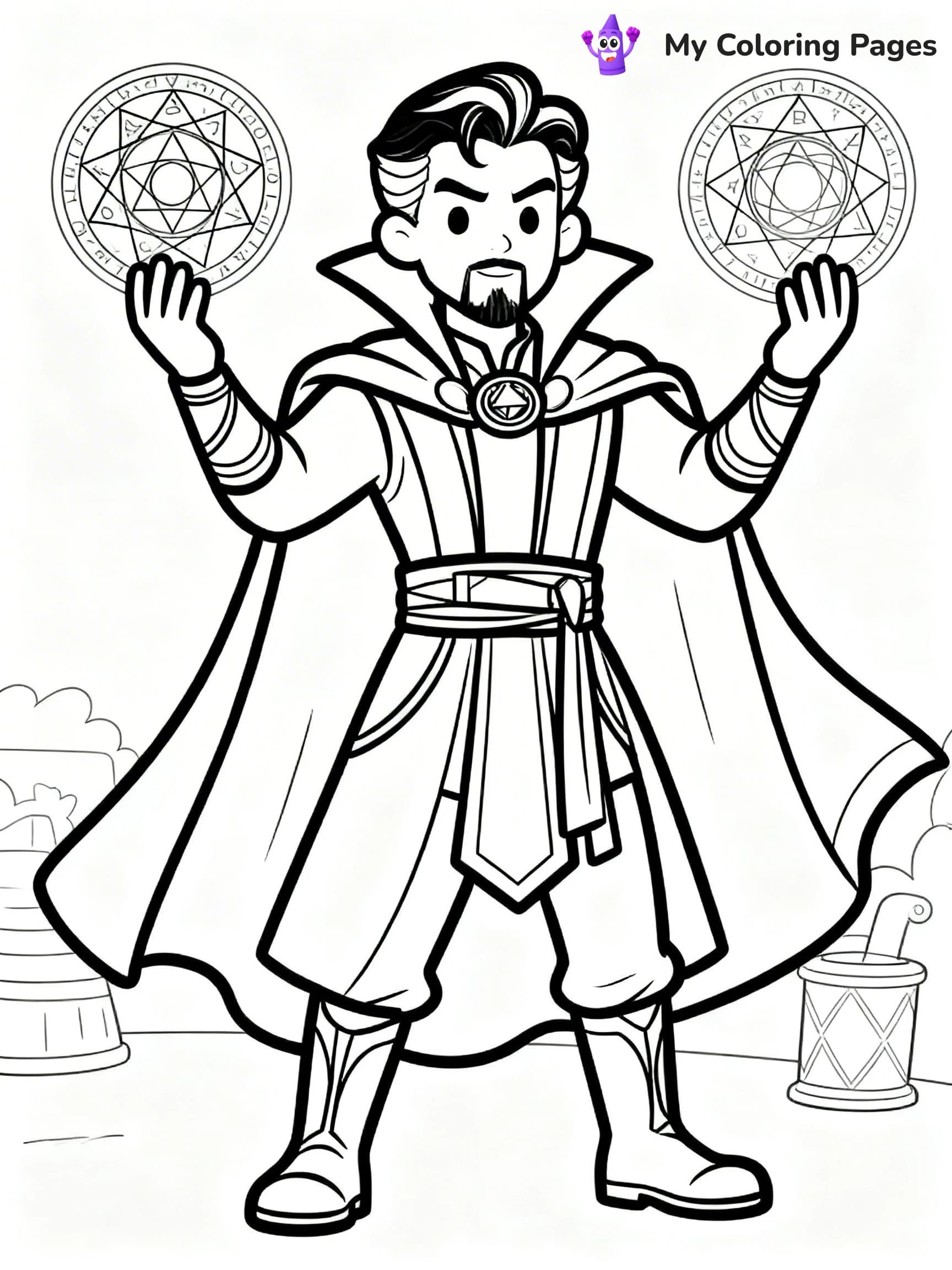Doctor Strange Coloring Pages - 21