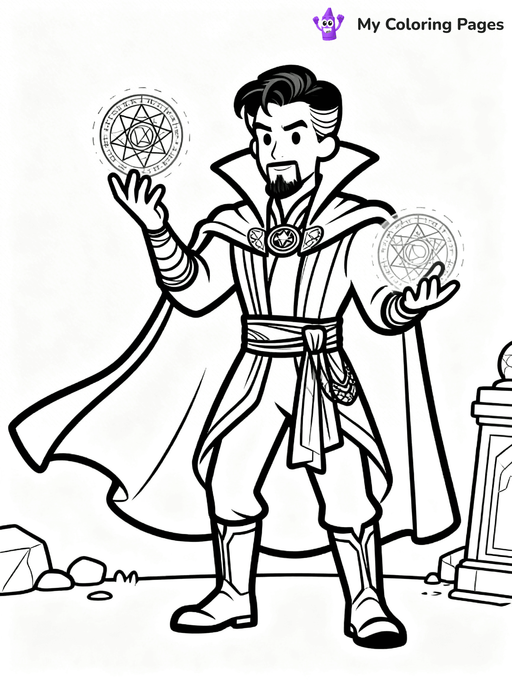 Doctor Strange Coloring Pages - 13