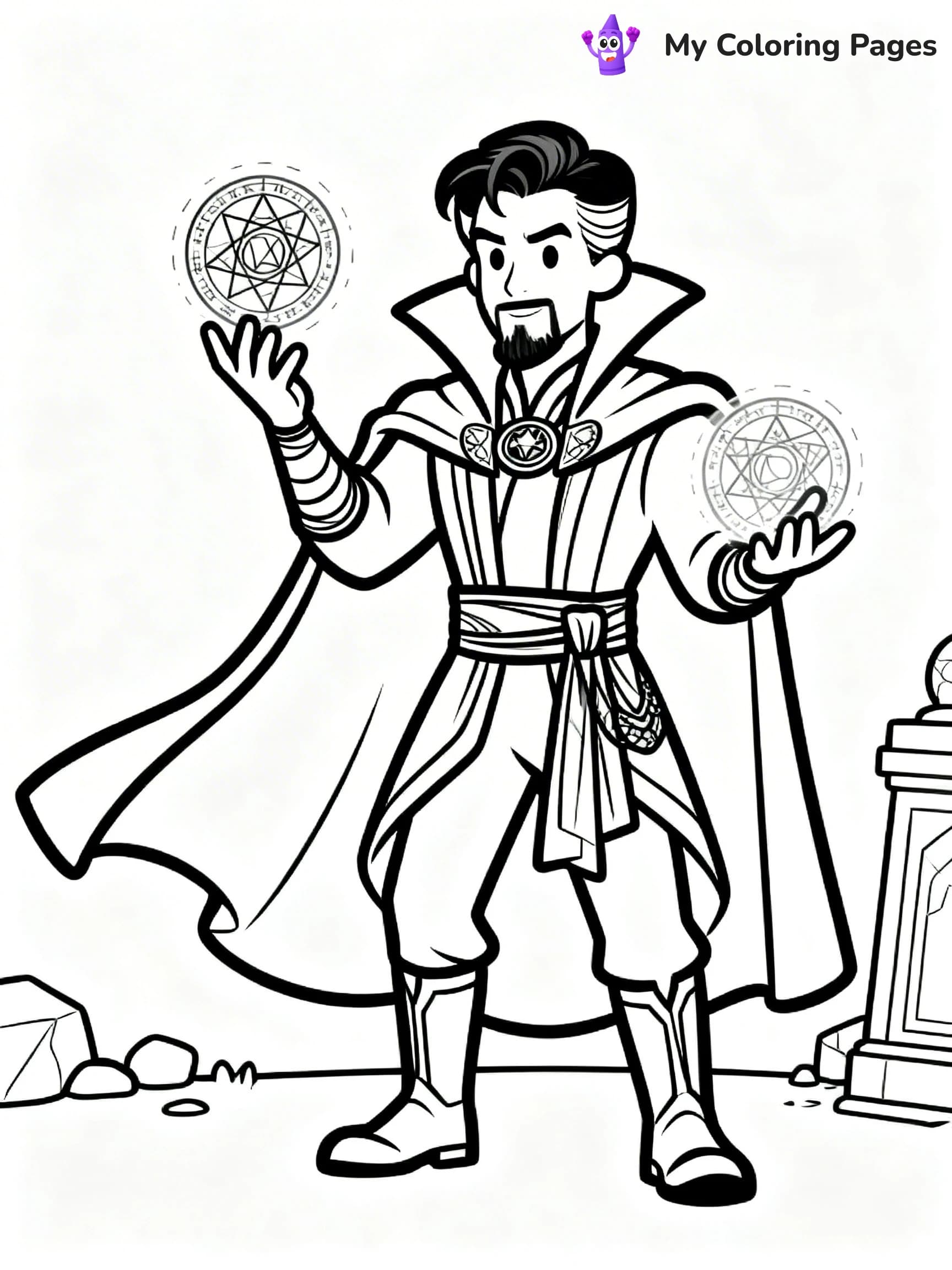 Doctor Strange Coloring Pages - 20