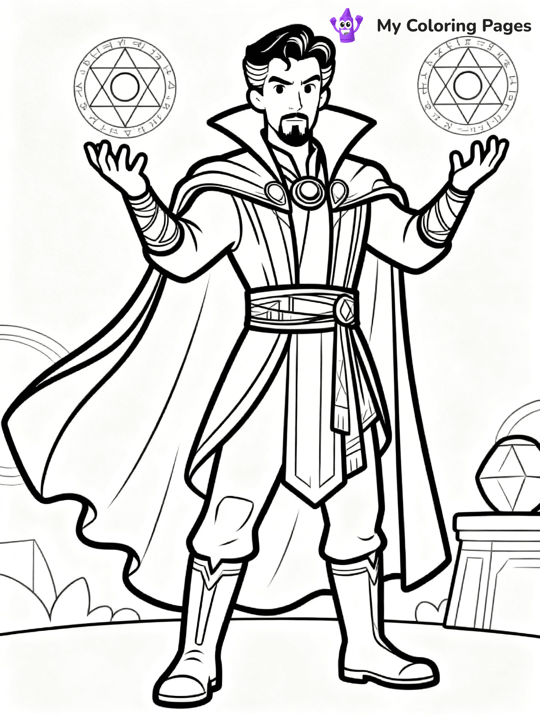 Doctor Strange Coloring Pages - 12